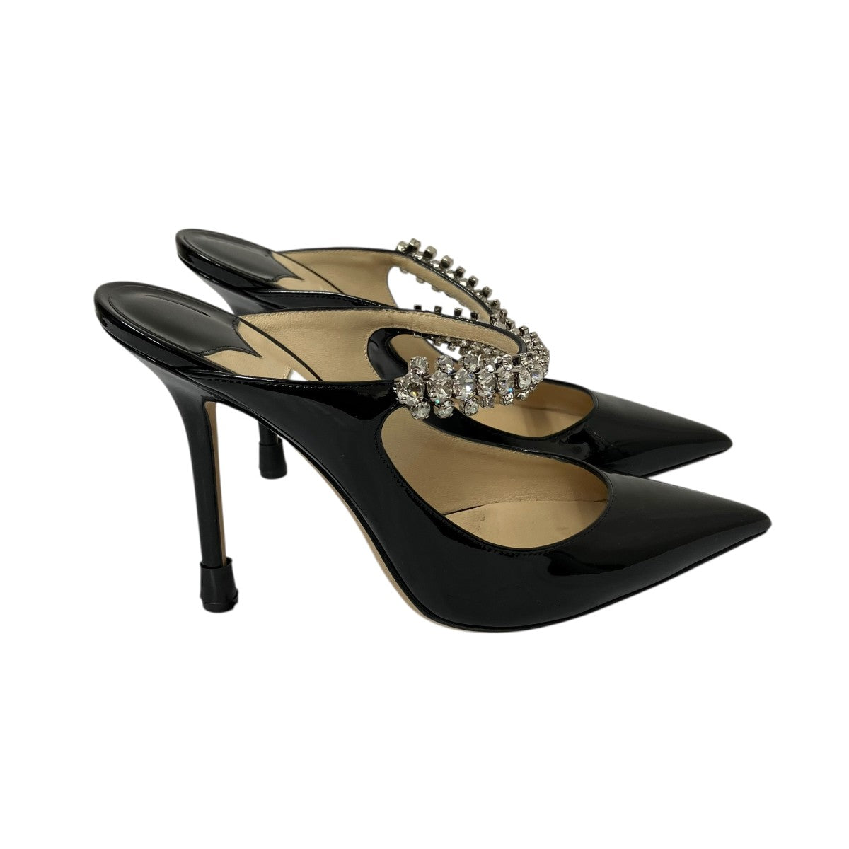 JIMMY CHOO(ジミーチュウ) ヒールパンプス ブラック サイズ 36 1/2