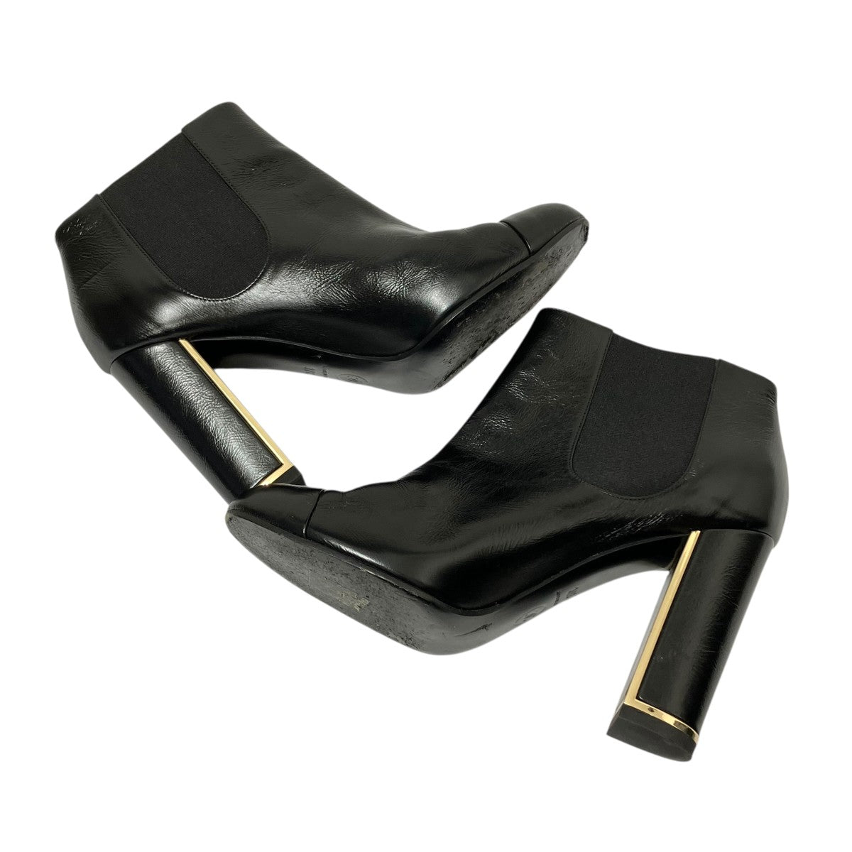 CHANEL(シャネル) サイドゴアブーツ ブラック サイズ 37C｜【公式