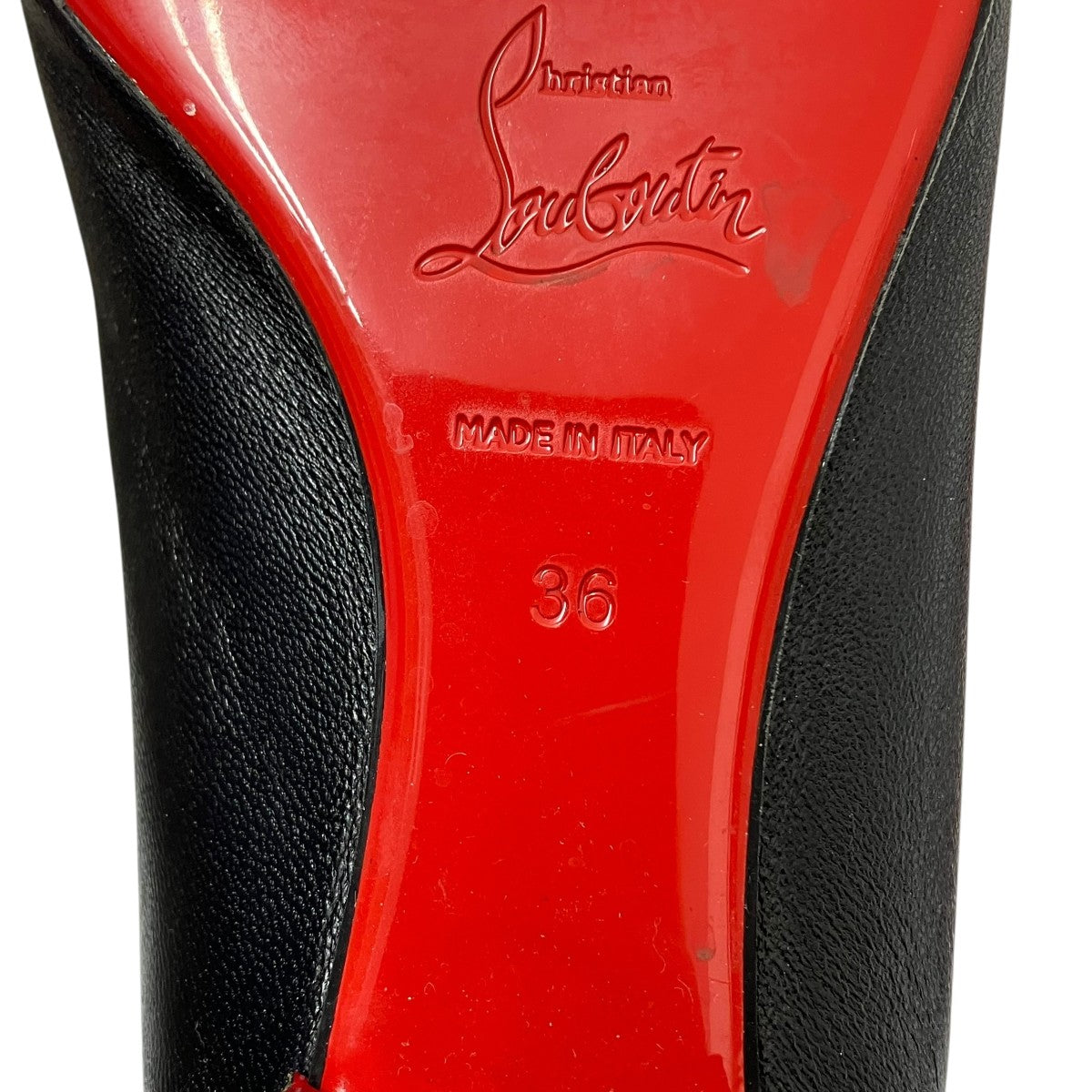 Christian Louboutin(クリスチャンルブタン) パンプス ブラック サイズ