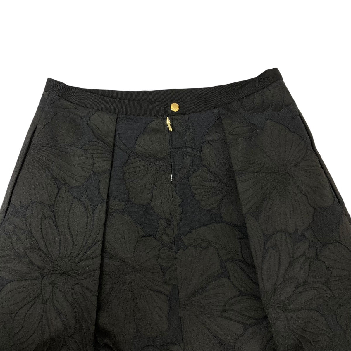 Drawer(ドゥロワー) フラワージャカードスカート6524-299-1525 6524