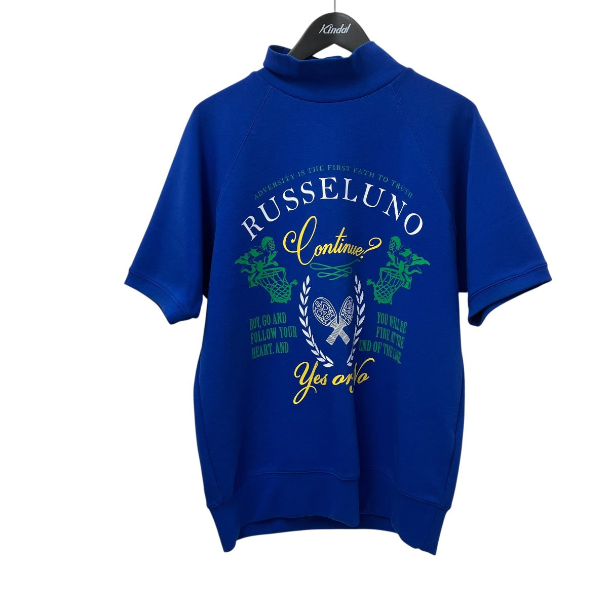 RUSSELUNO HALF SLEEVE SWEAT半袖スウェットRS-2110604 古着・中古-1枚目のアイテム画像