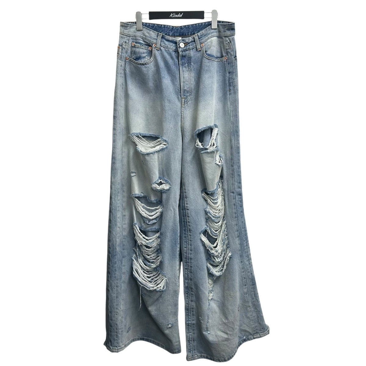 VETEMENTS 23SSDESTROYED BAGGY JEANSバギージーンズUE63PA300L