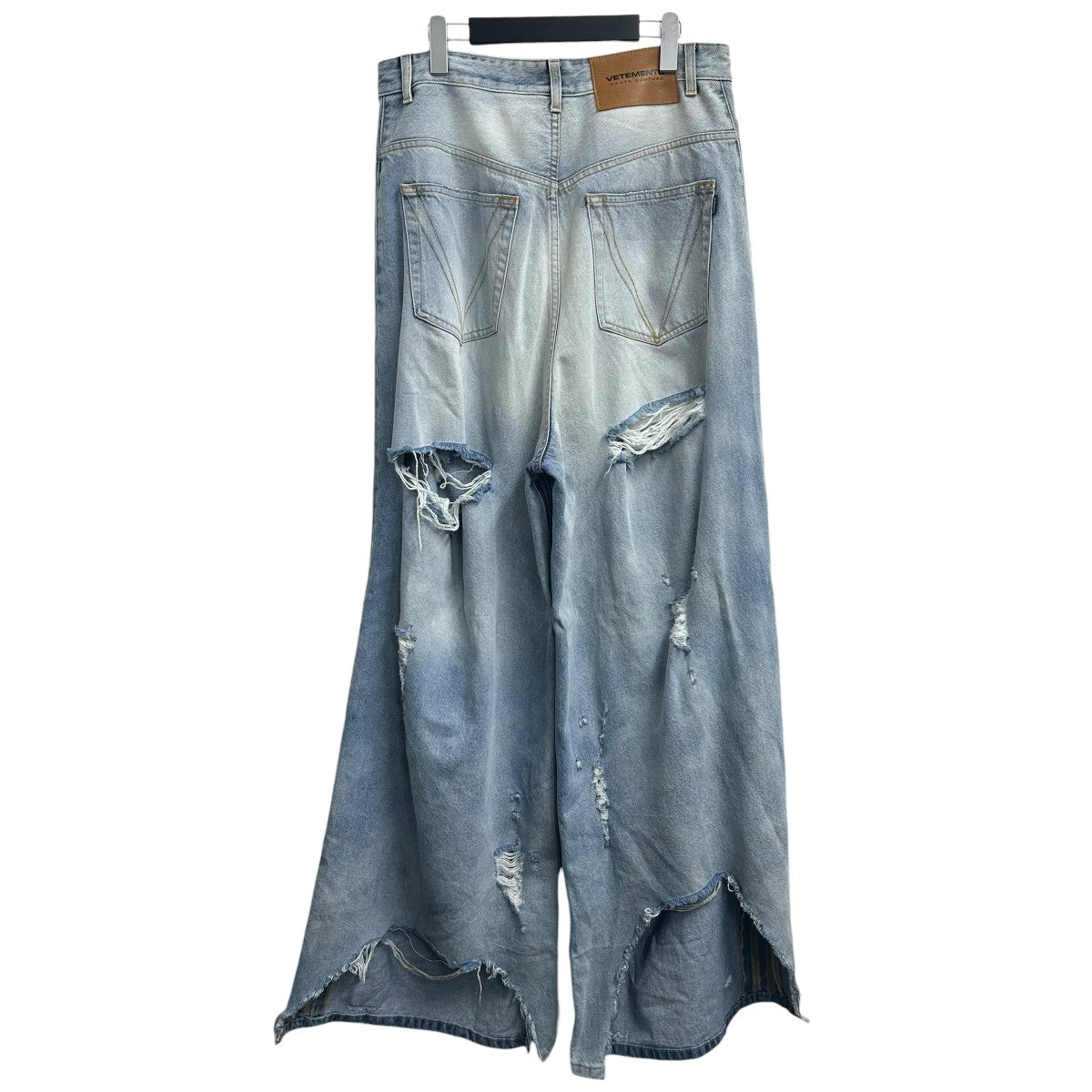 VETEMENTS 23SSDESTROYED BAGGY JEANSバギージーンズUE63PA300L
