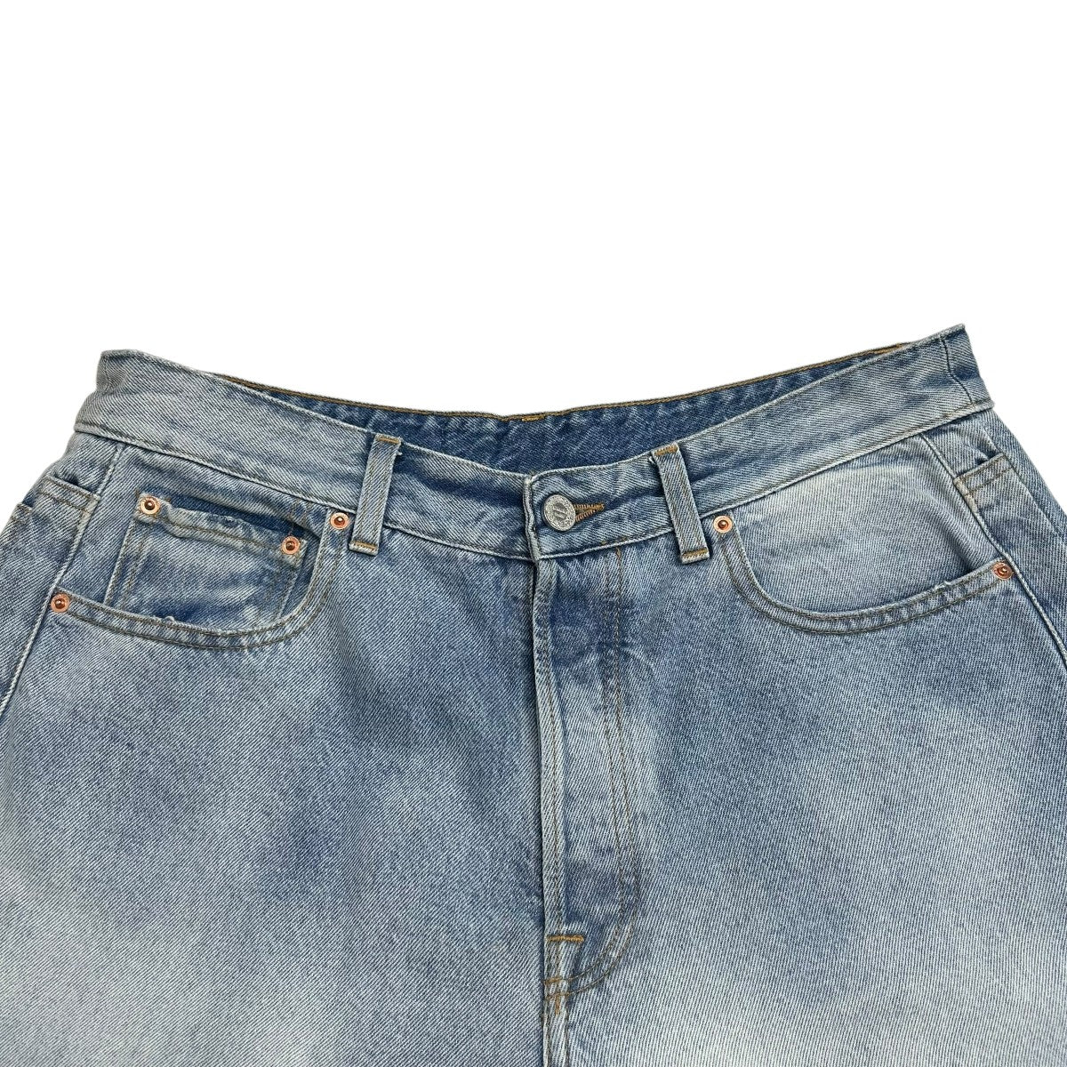 VETEMENTS 23SSDESTROYED BAGGY JEANSバギージーンズUE63PA300L 古着・中古-3枚目のアイテム画像