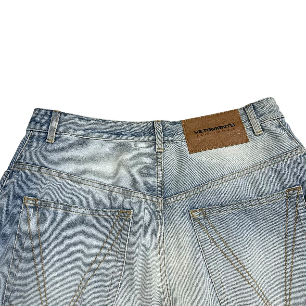 VETEMENTS 23SSDESTROYED BAGGY JEANSバギージーンズUE63PA300L 古着・中古-5枚目のアイテム画像