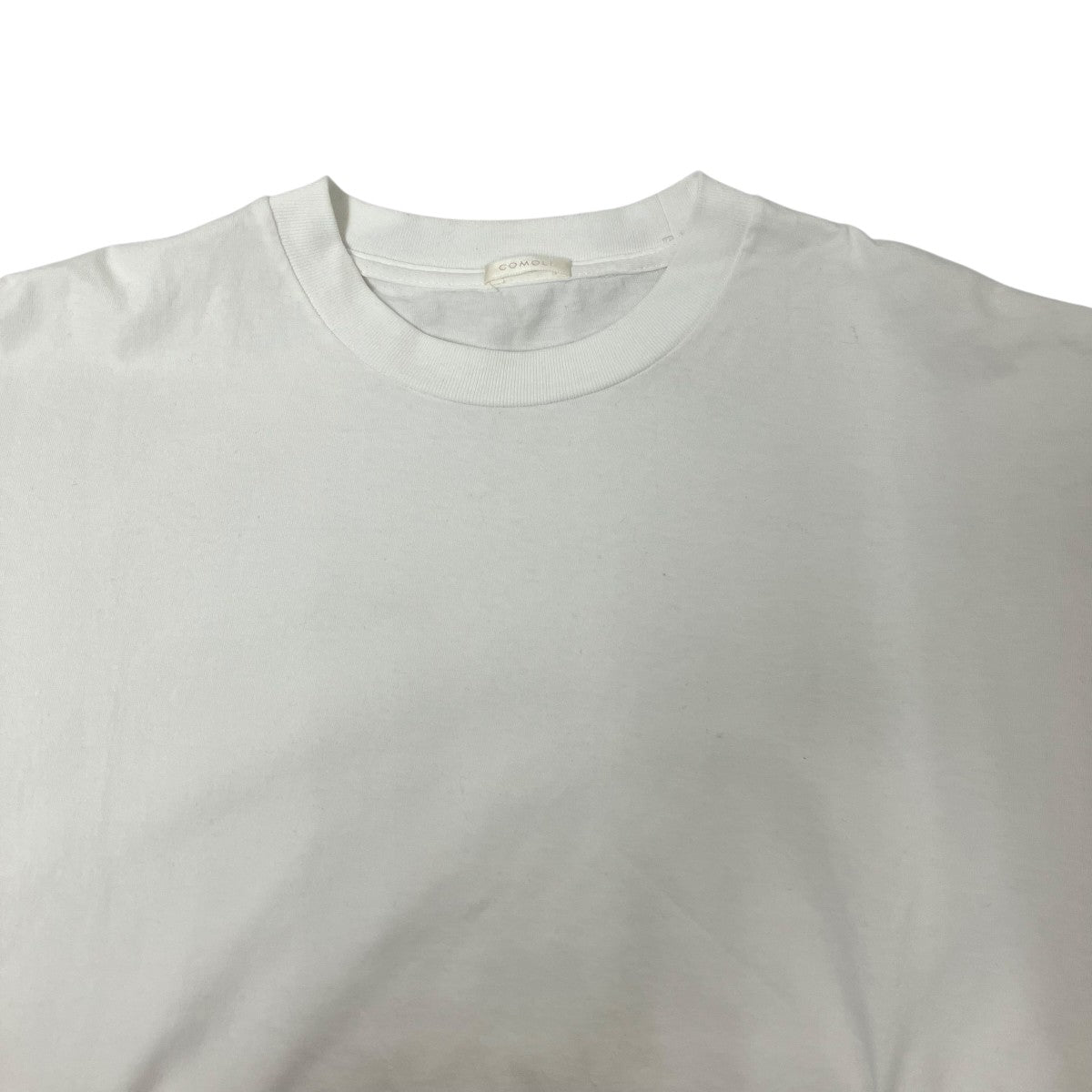 COMOLI 25SS半袖TシャツB01-05010 古着・中古-3枚目のアイテム画像