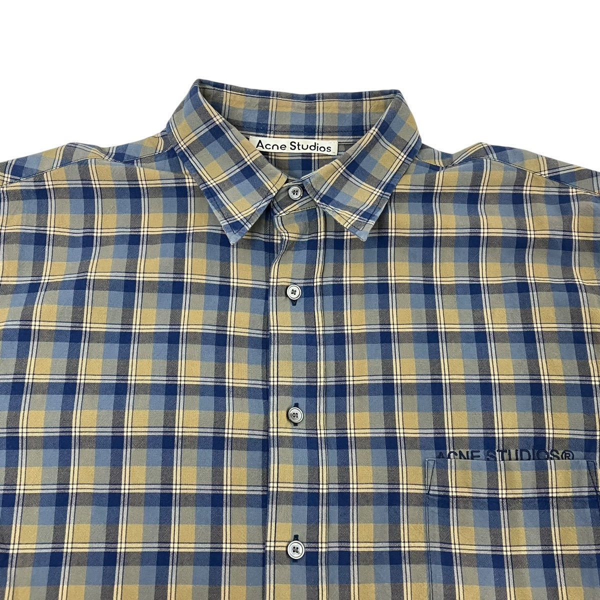 ACNE STUDIOS 半袖シャツFN-MN-SHIR000453 古着・中古-3枚目のアイテム画像