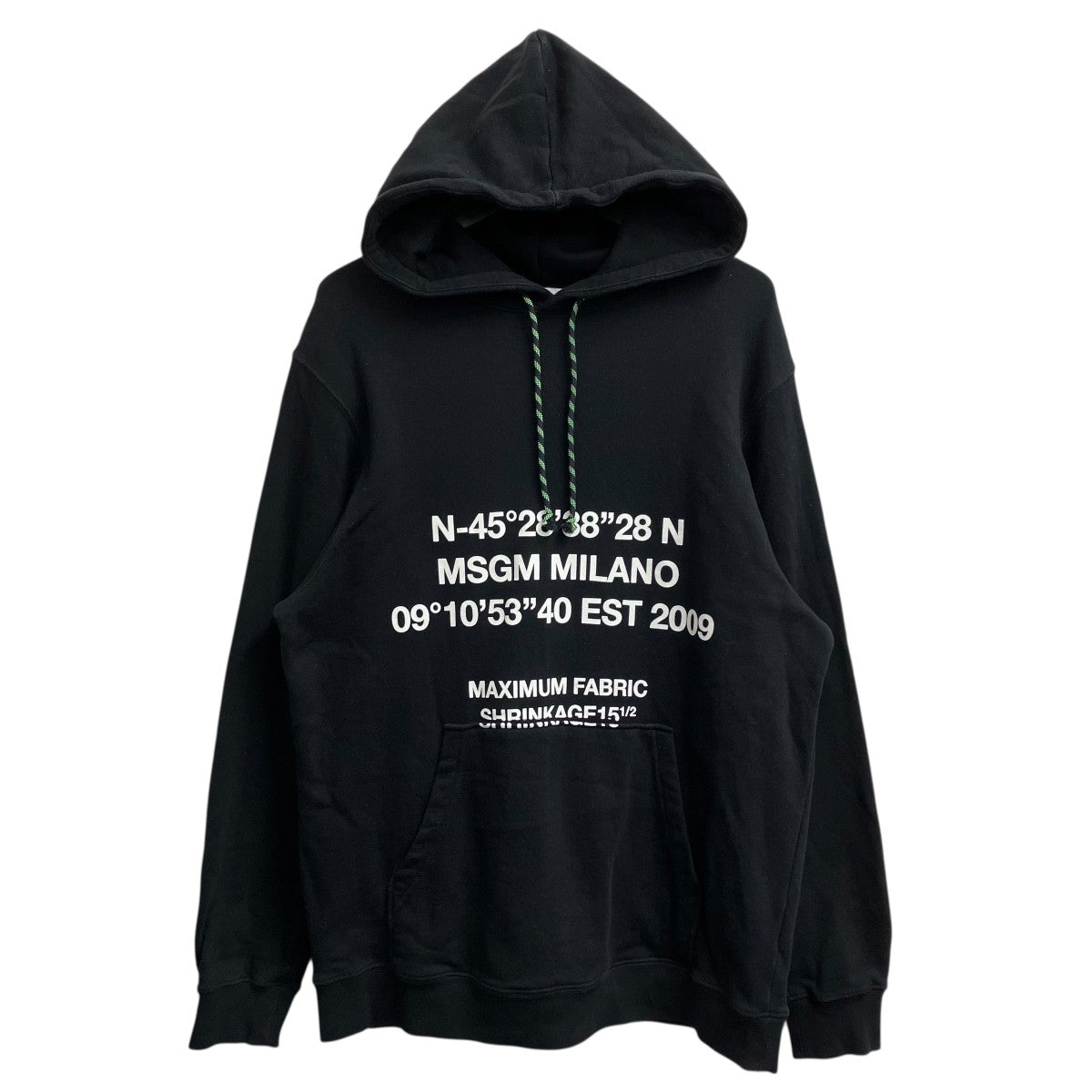 MSGM パーカー3140MM182J 古着・中古-1枚目のアイテム画像