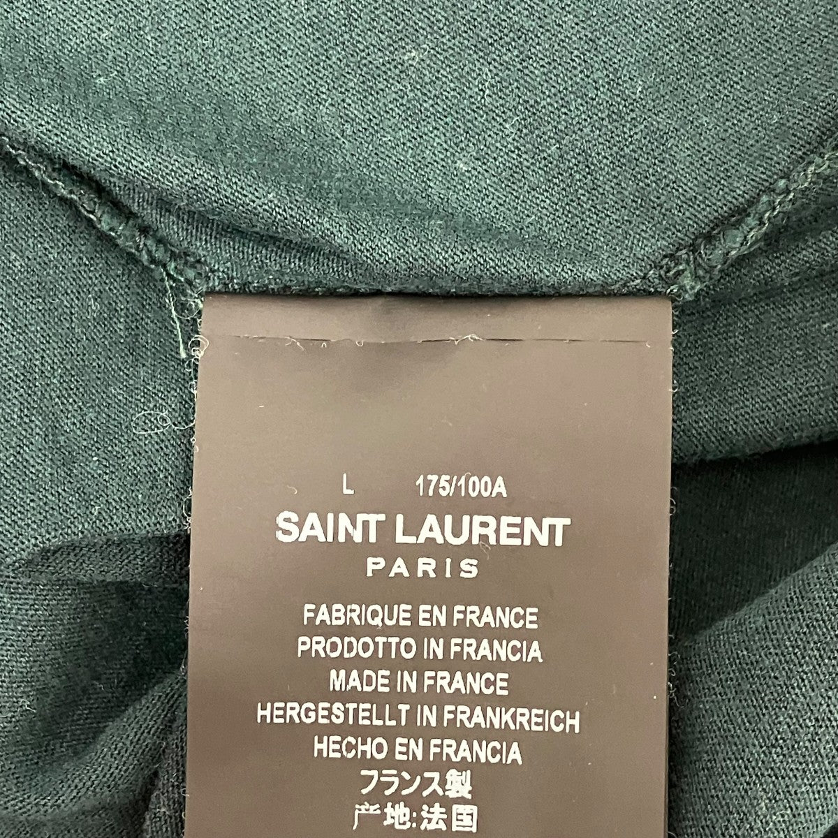 Saint Laurent Paris Tシャツ541862 古着・中古-7枚目のアイテム画像