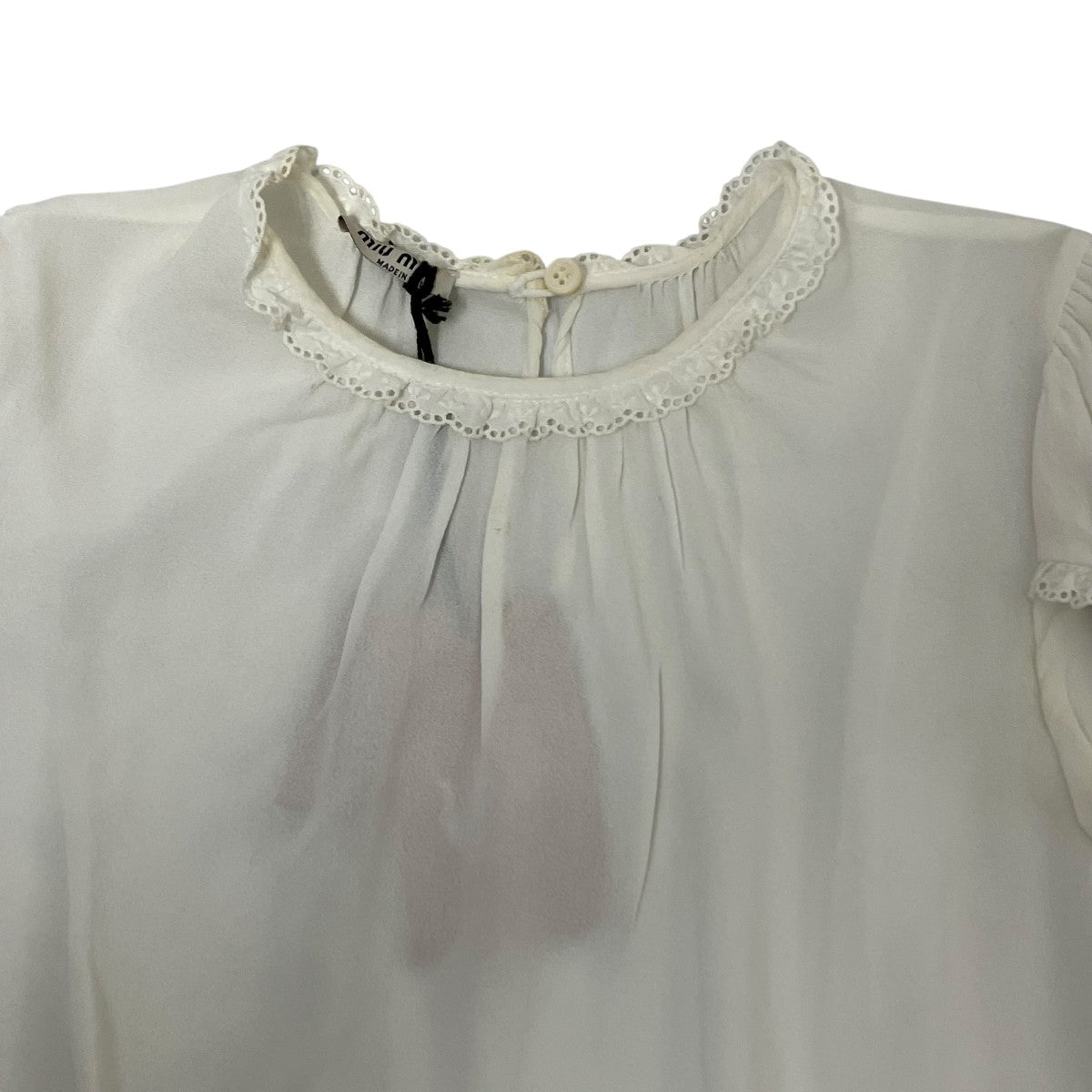 MIU MIU ブラウス 古着・中古-3枚目のアイテム画像