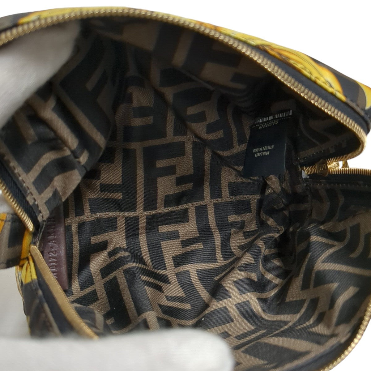FENDI×VERSACE FENDACEポーチ 古着・中古-5枚目のアイテム画像