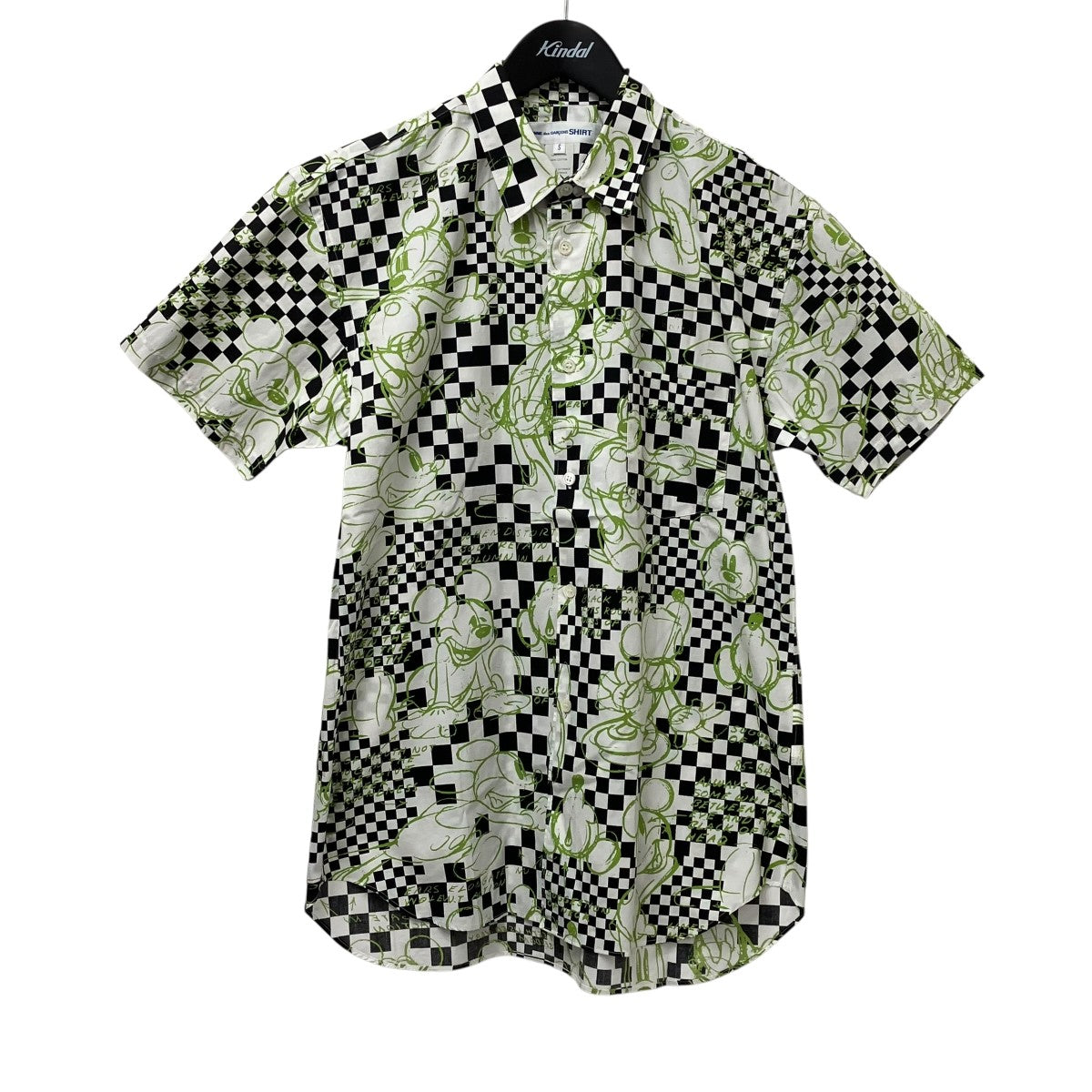 COMME des GARCONS SHIRT×Disney 半袖シャツS22074 古着・中古-1枚目のアイテム画像