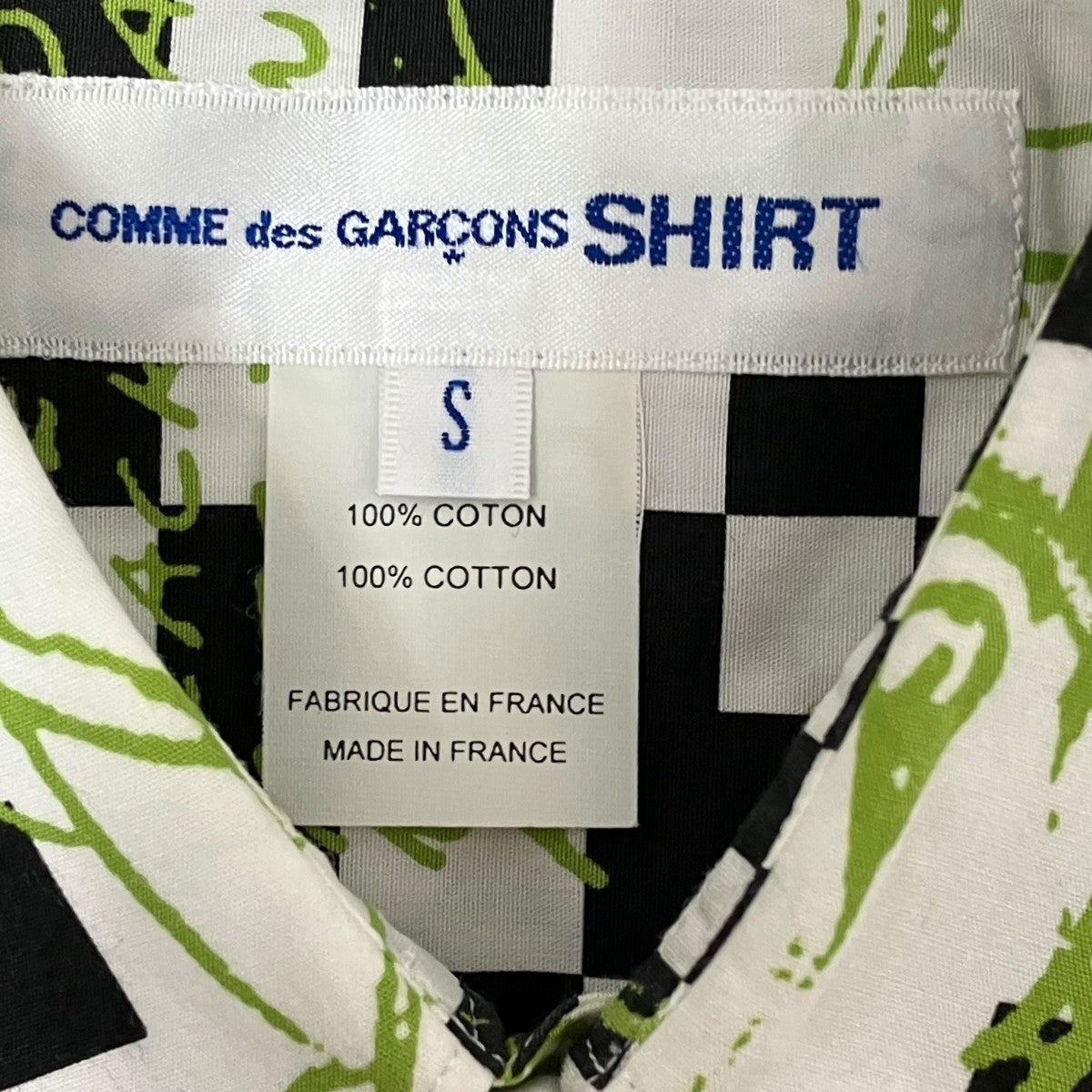 COMME des GARCONS SHIRT×Disney 半袖シャツS22074 古着・中古-6枚目のアイテム画像