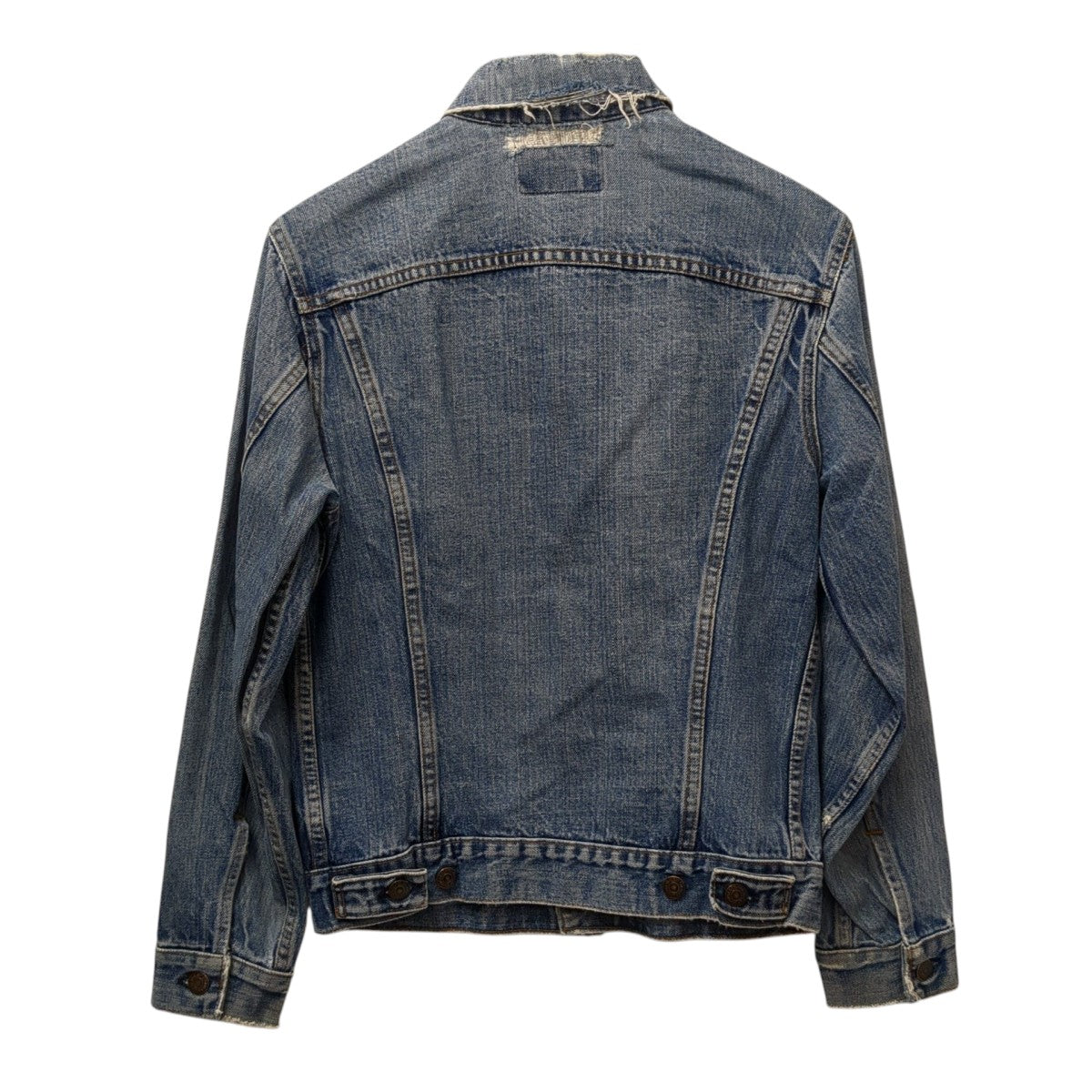 VINTAGE LEVI’S 70s ボタン裏52 small eデニムジャケット 古着・中古-2枚目のアイテム画像