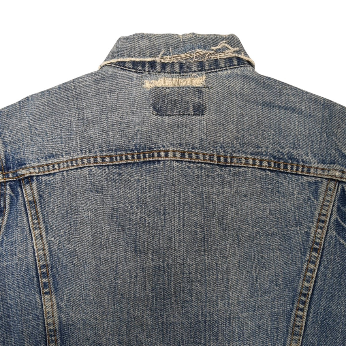 VINTAGE LEVI’S 70s ボタン裏52 small eデニムジャケット 古着・中古-4枚目のアイテム画像