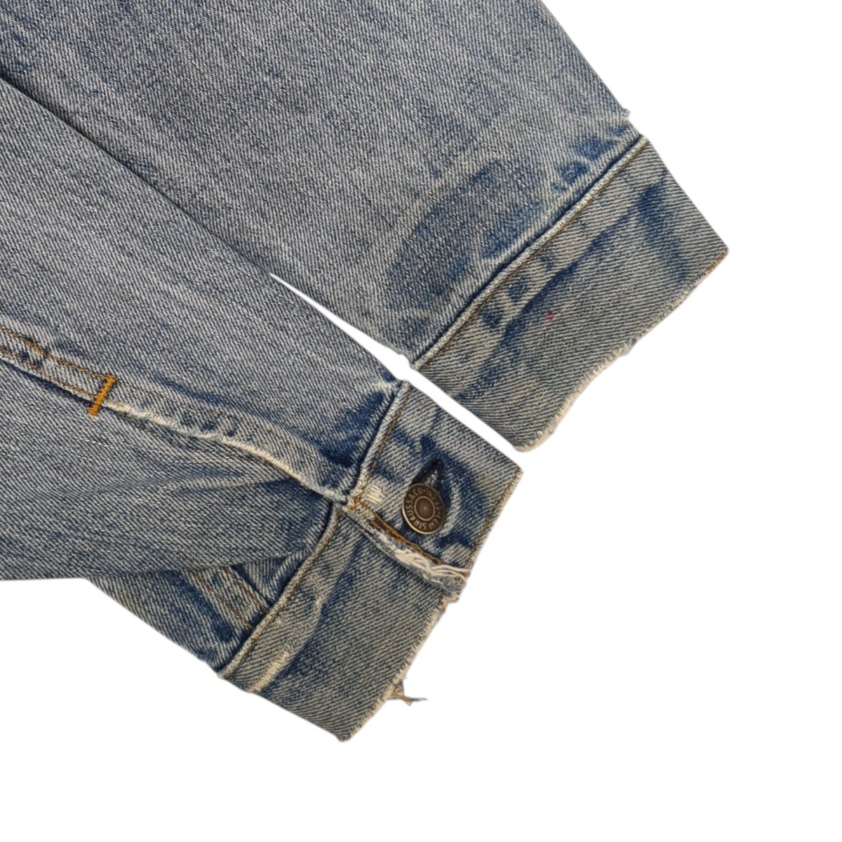 VINTAGE LEVI’S 70s ボタン裏52 small eデニムジャケット 古着・中古-5枚目のアイテム画像