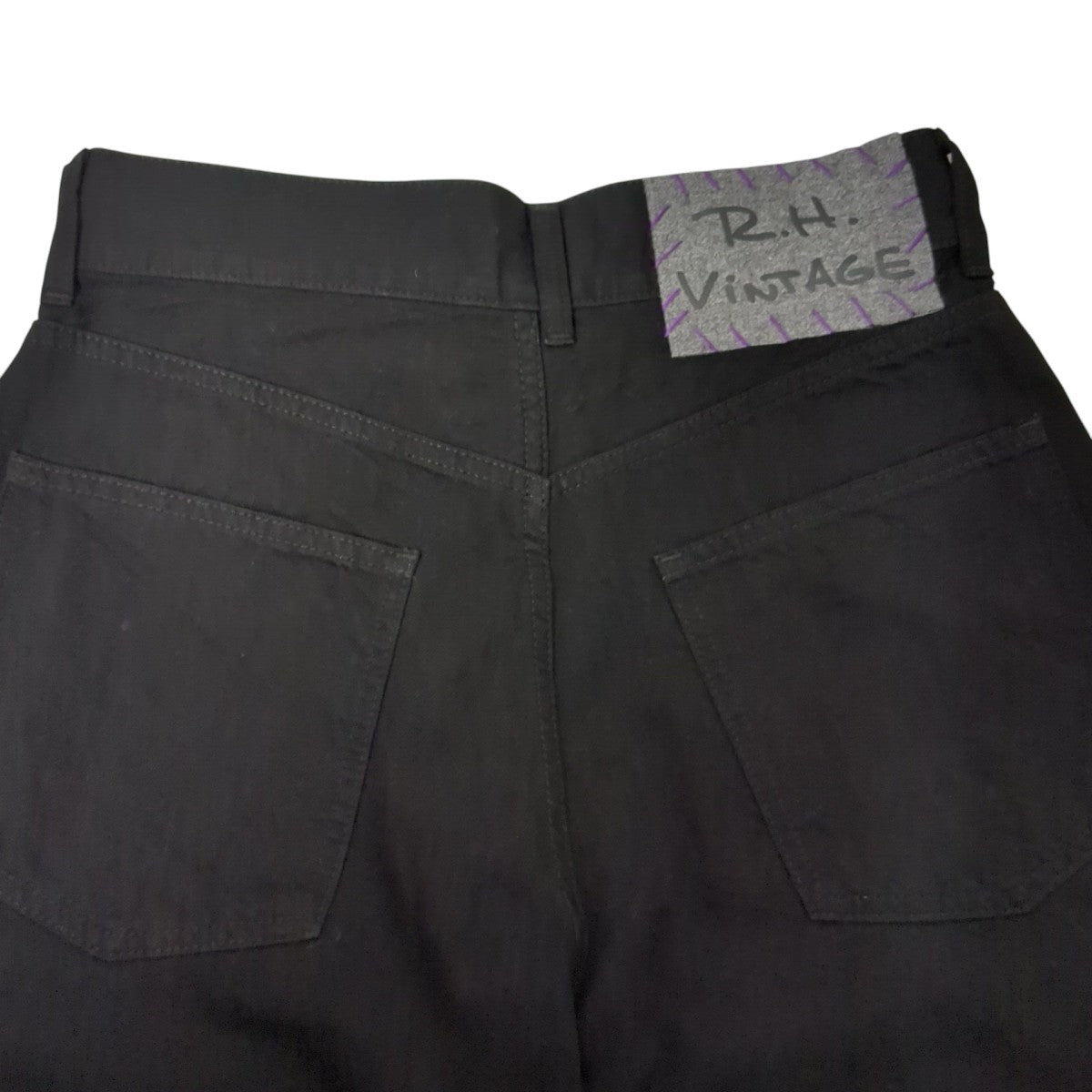 R．H．Vintage オーガニックコットン ビッグデニムパンツ4210600120 古着・中古-5枚目のアイテム画像