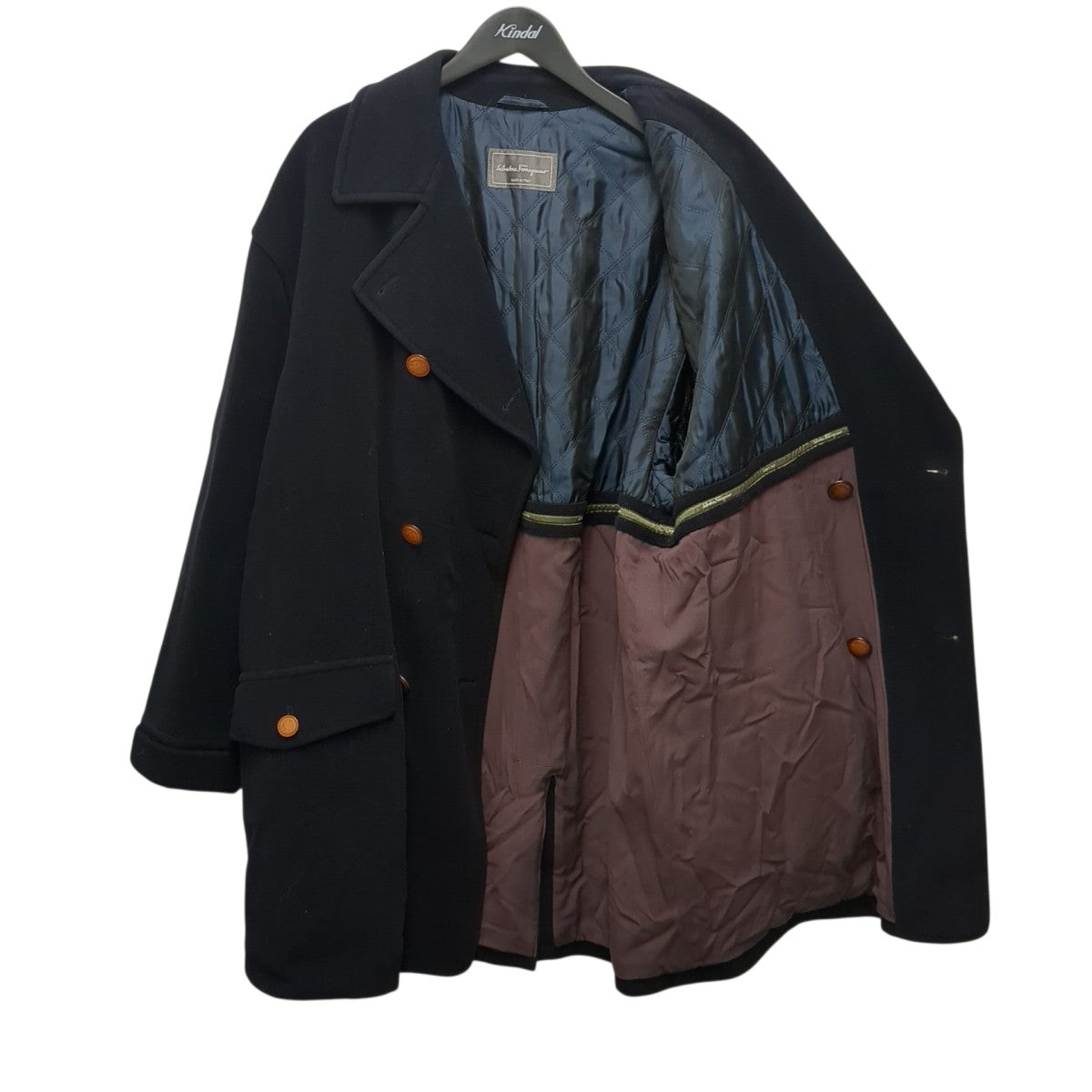 Salvatore Ferragamo コートT5501 古着・中古-2枚目のアイテム画像