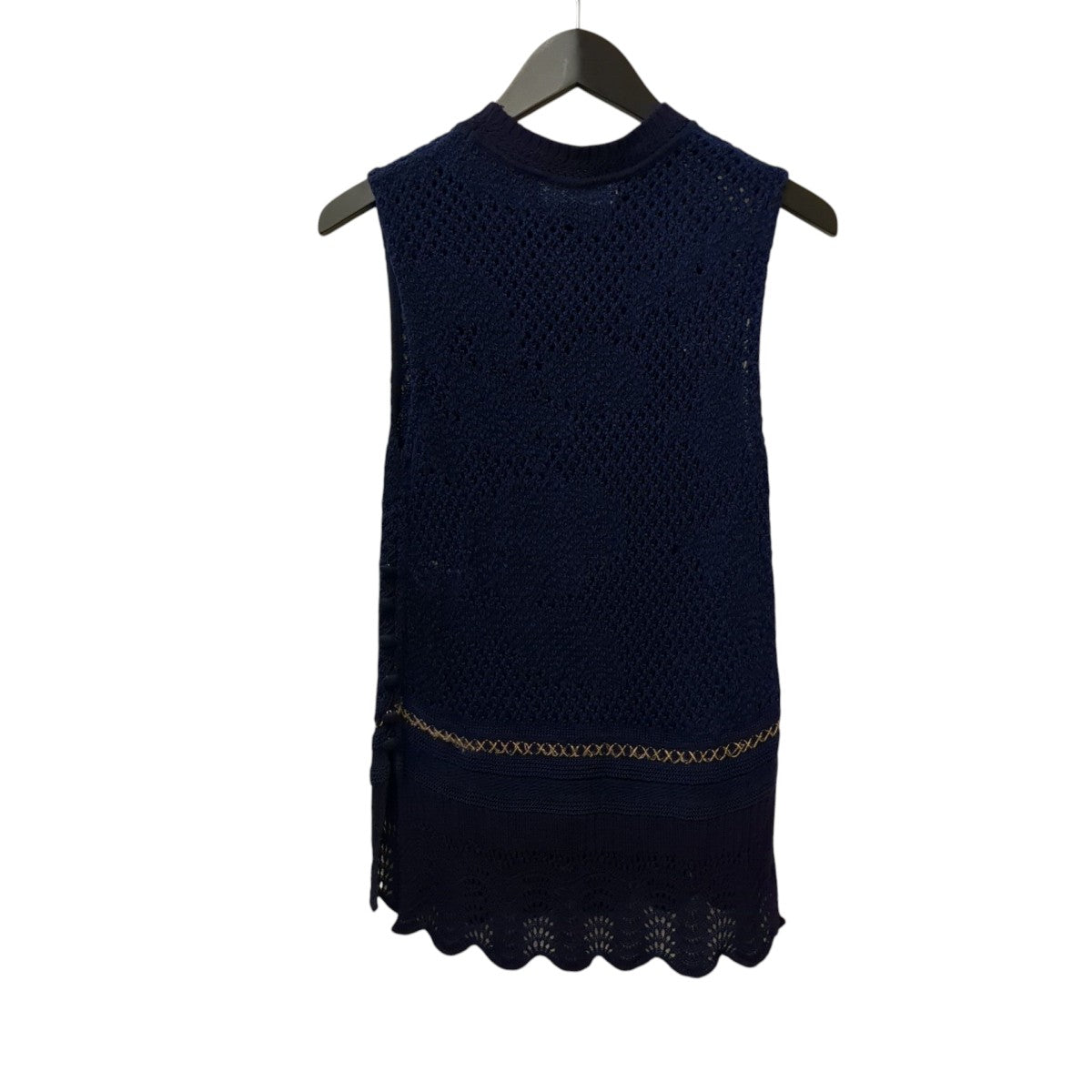 mame kurogouchi(マメクロゴウチ) ニットベストMM19SS-KN715 MM19SS