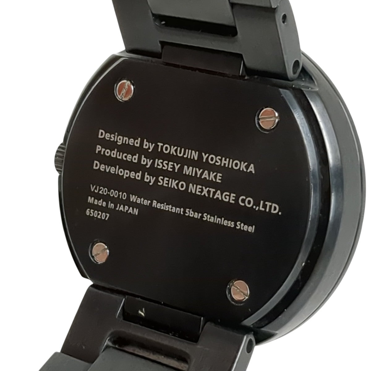 ISSEY MIYAKE(イッセイミヤケ) 腕時計VJ20-0010 VJ20-0010 ブラック