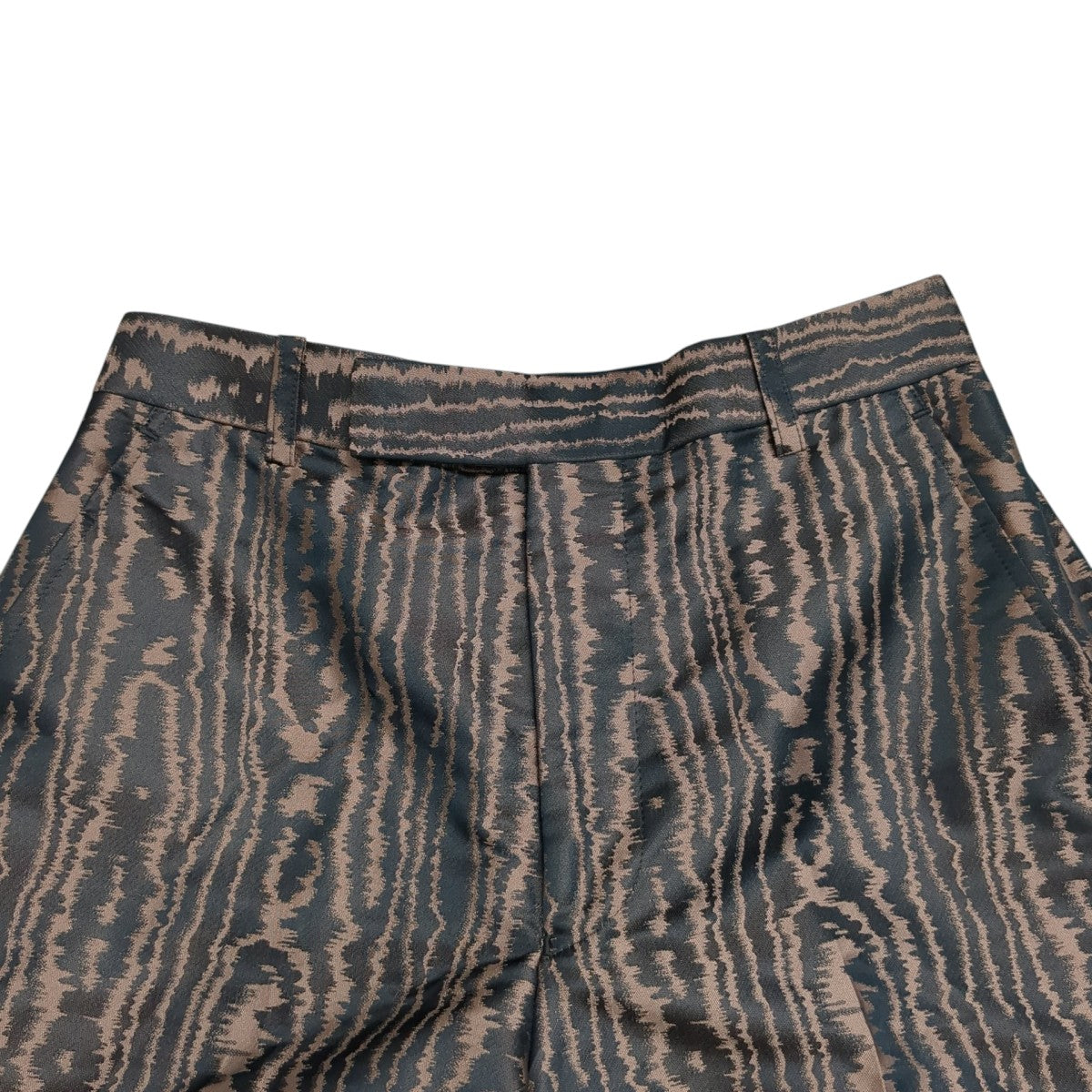 JOHN LAWRENCE SULLIVAN MOIRE JACQUARD STRAIGHT TROUSERSパンツ2D011-0123-10 古着・中古-3枚目のアイテム画像