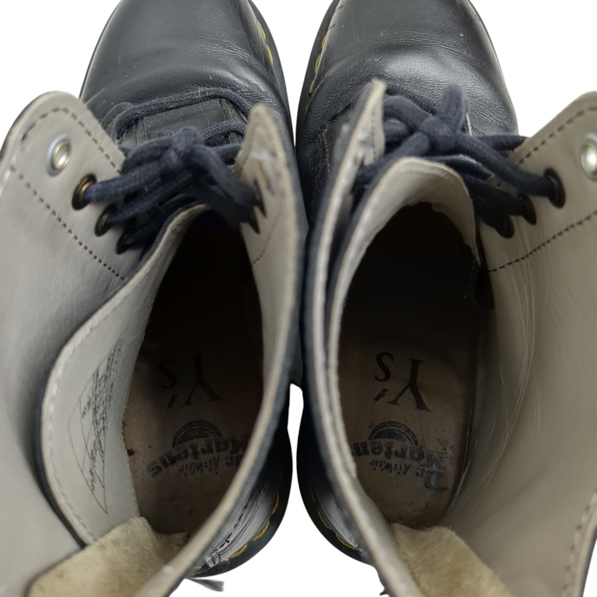 Dr．Martens×Y’s 10 EYEブーツAW006 古着・中古-5枚目のアイテム画像