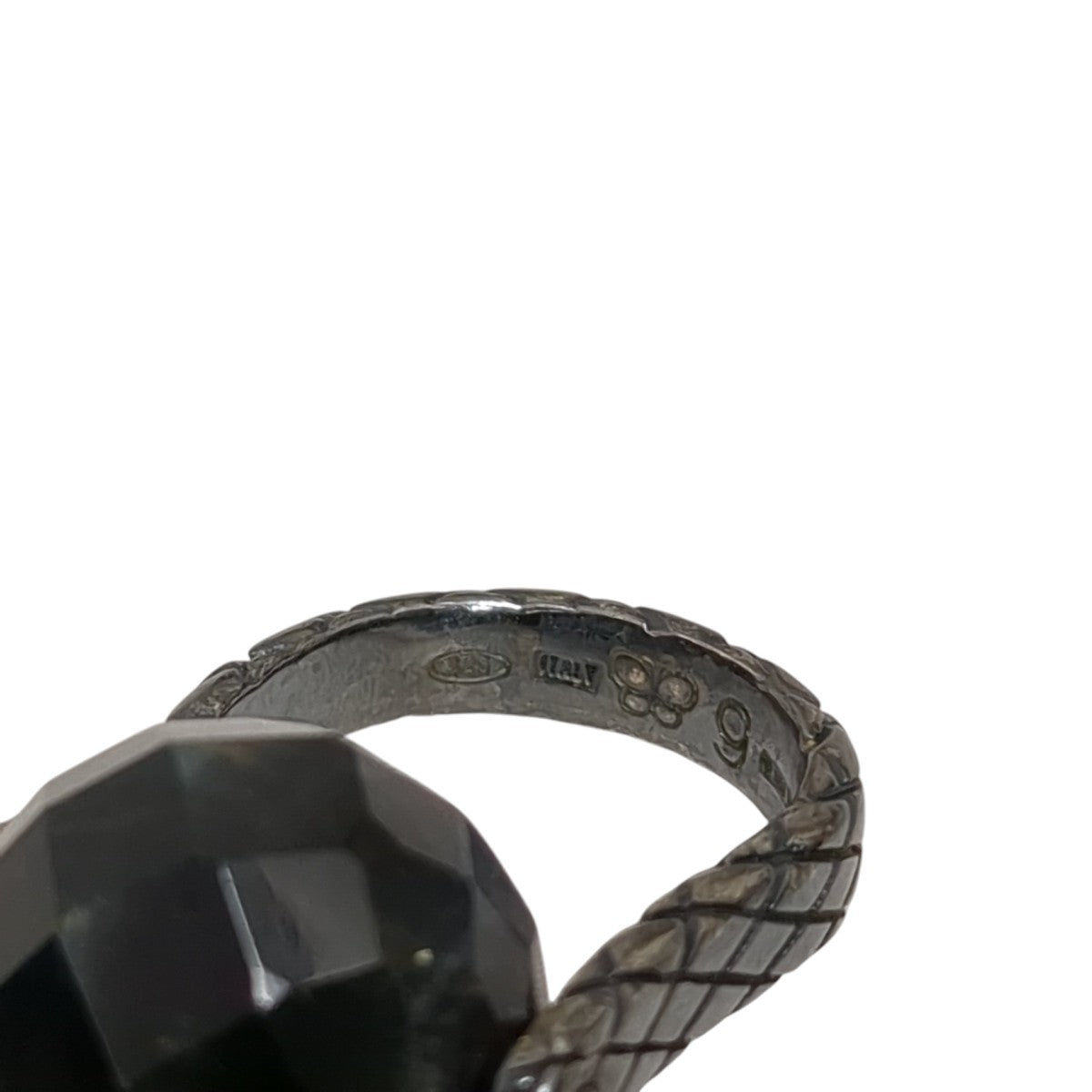 Bottega Veneta ブラックリング BOTTEGA VENETA(ボッテガヴェネタ) リング ブラック｜【公式】カインド
