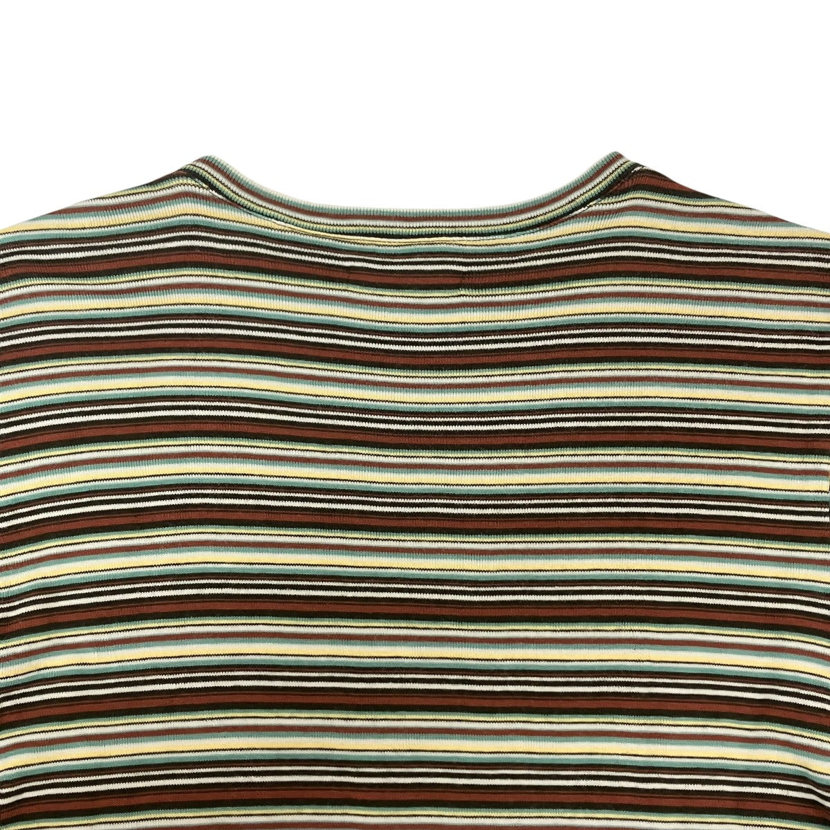 FUMIKA UCHIDA MULTICOLOR STRIPE T-SHIRTTシャツFU-V-CS003 古着・中古-4枚目のアイテム画像