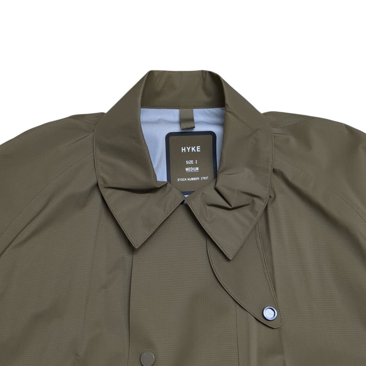HYKE(ハイク) ナイロンジャケット27037 27037 オリーブ サイズ 2