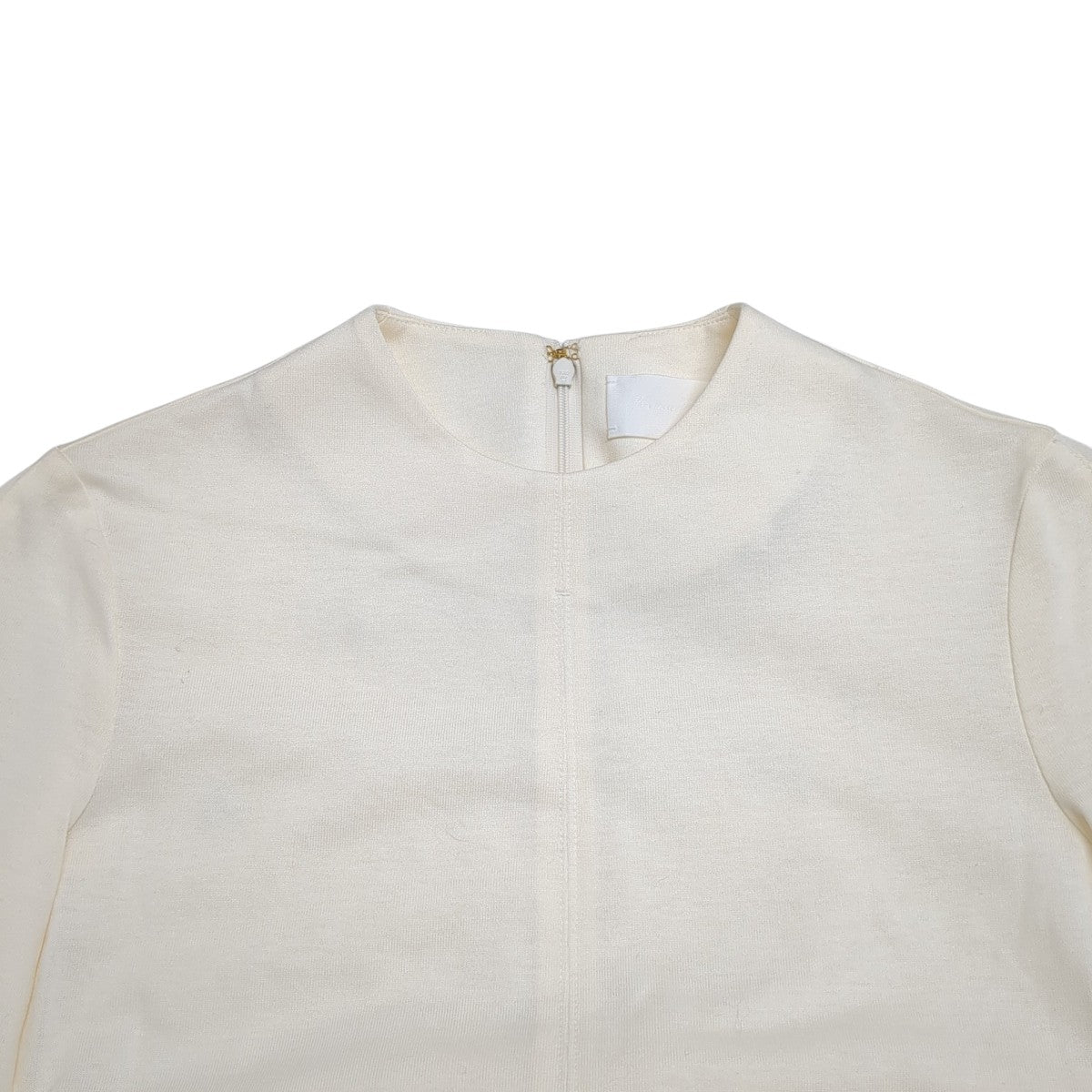 mame kurogouchi Volume Sleeve Cotton Jersey DressワンピースMM24SS-JS084 古着・中古-3枚目のアイテム画像