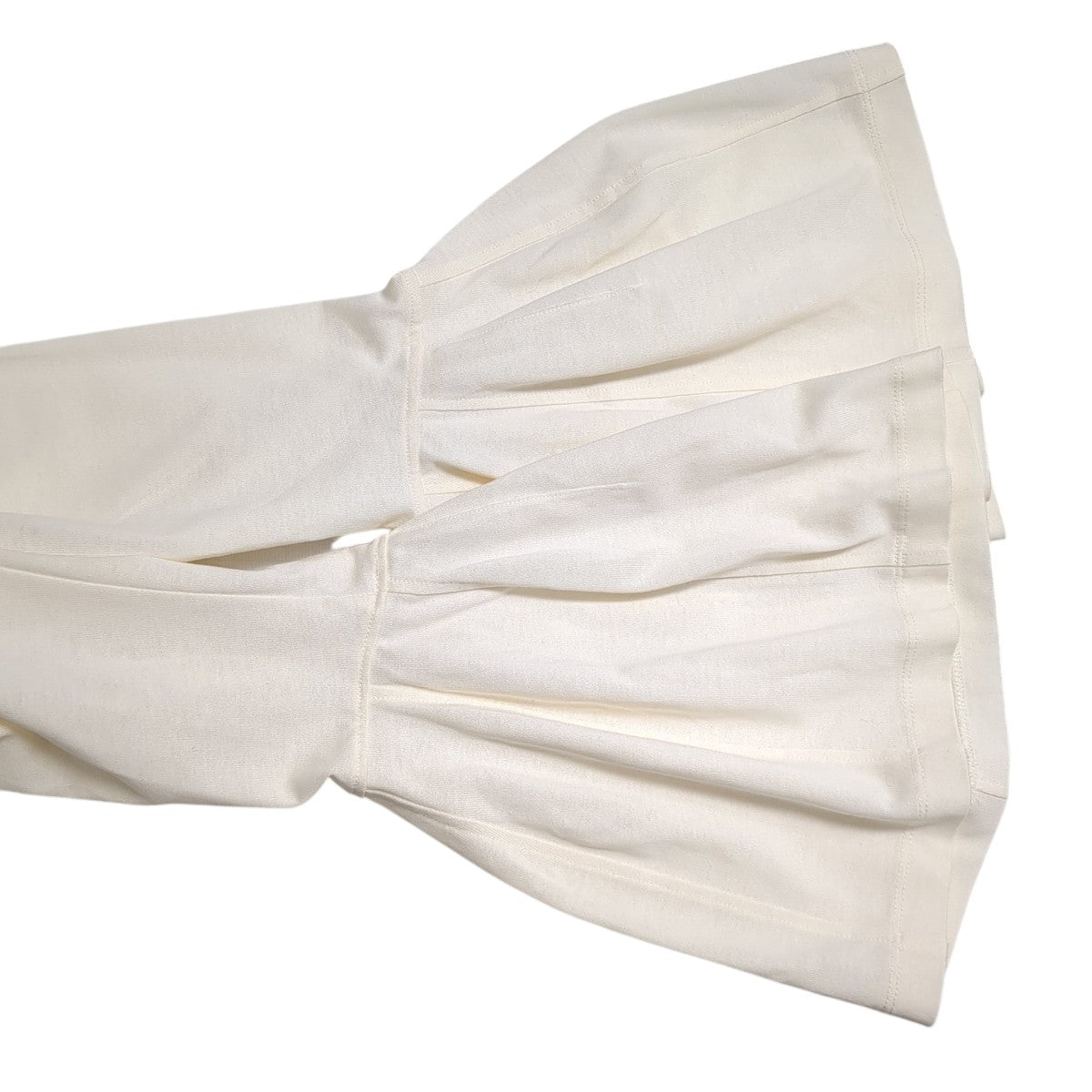 mame kurogouchi Volume Sleeve Cotton Jersey DressワンピースMM24SS-JS084 古着・中古-5枚目のアイテム画像