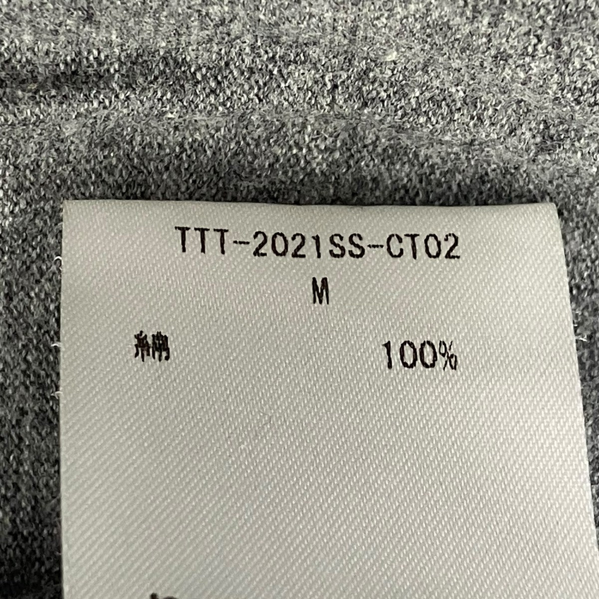 TTT MSW×BEAMS Flower EmbroideryロングスリーブTシャツTTT-2021SS-CT02 古着・中古-6枚目のアイテム画像