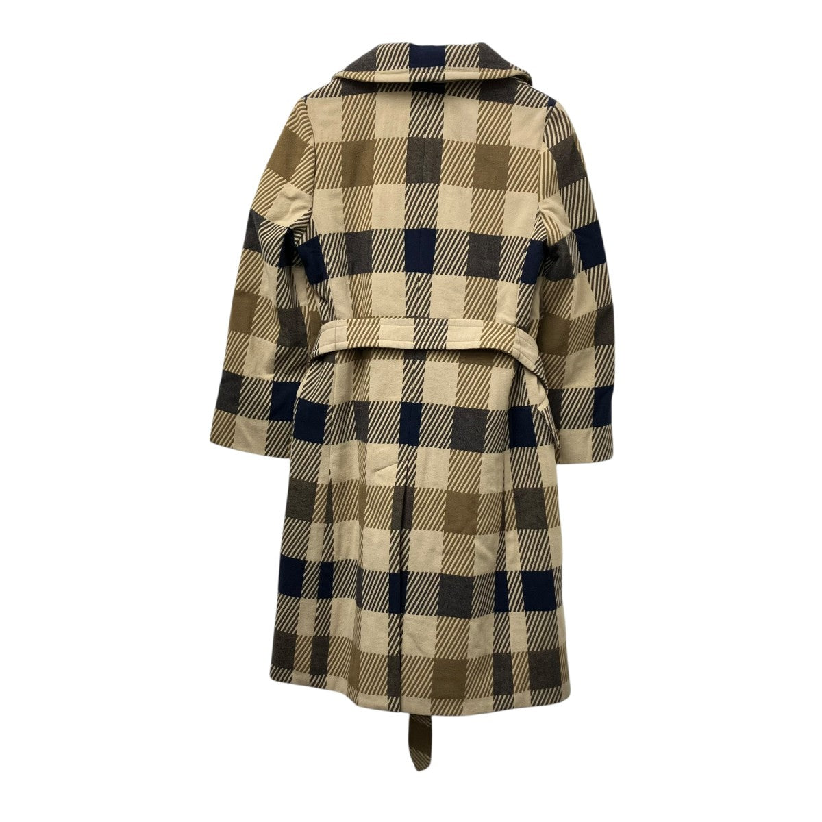 Aquascutum(アクアスキュータム) コート ベージュ×ネイビー サイズ