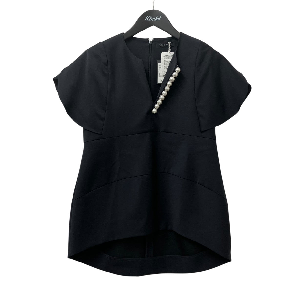 YOKO CHAN パールブラウスYCB-520-177 古着・中古-1枚目のアイテム画像