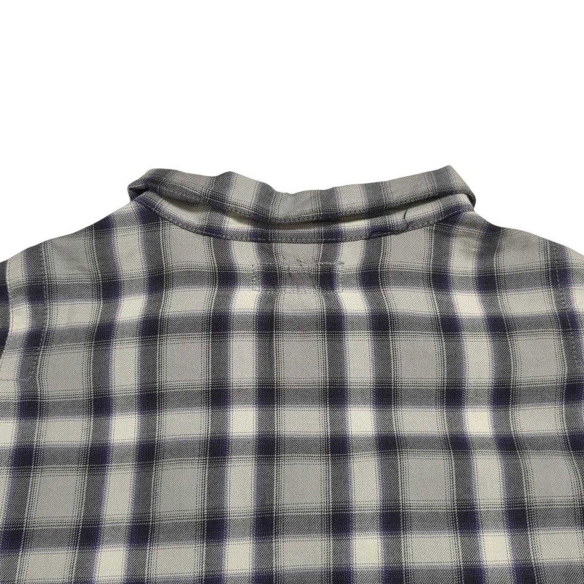 SASSAFRAS チェックシャツ 古着・中古-5枚目のアイテム画像