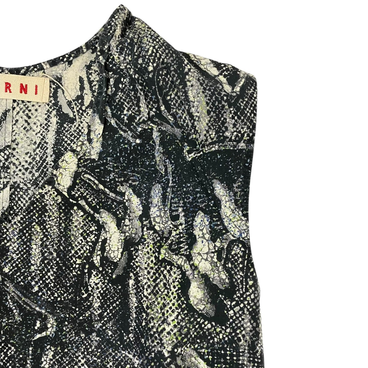 MARNI パイソン柄ワンピース 古着・中古-5枚目のアイテム画像