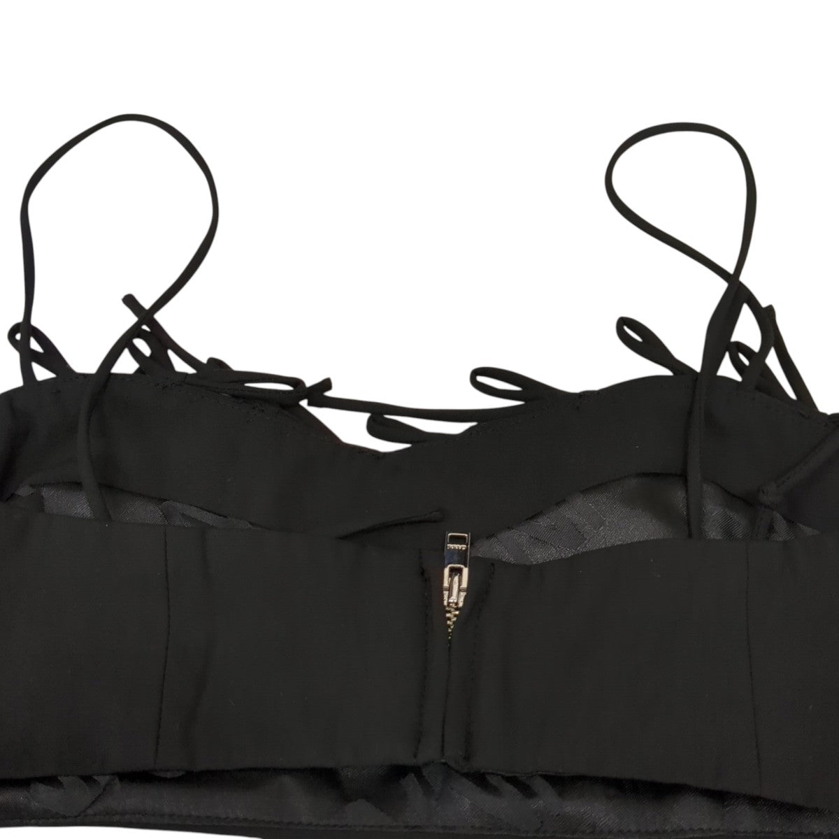 Ganni Drapey メランジスリーブレストップ32-01-41-01009 古着・中古-4枚目のアイテム画像