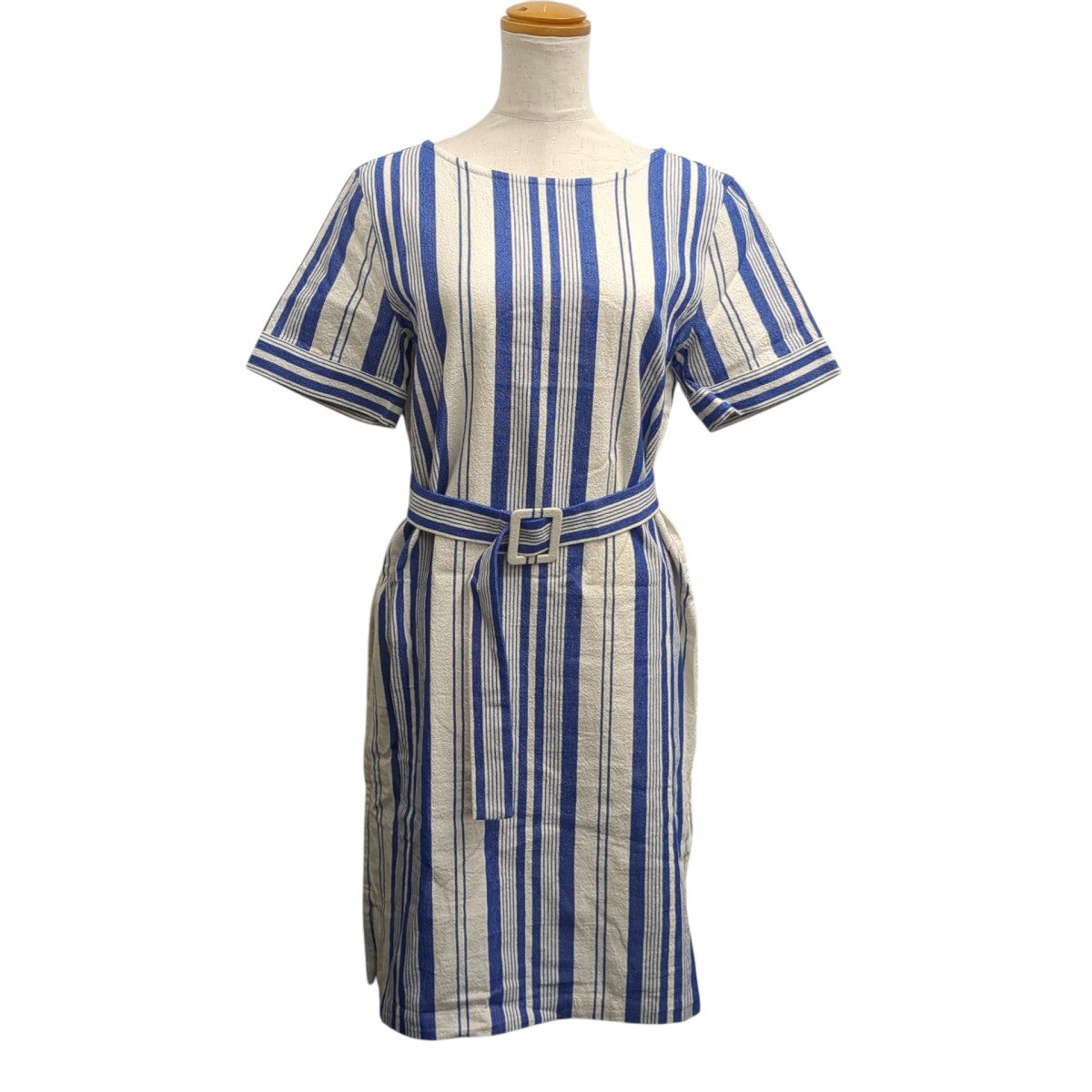 A．P．C． ストライプワンピース23173-1-11211 古着・中古-1枚目のアイテム画像