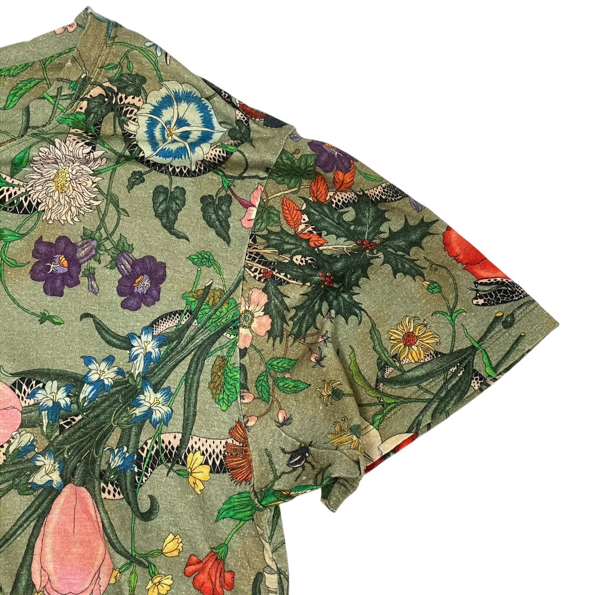 GUCCI(グッチ) 半袖Tシャツ グリーン サイズ XS｜【公式】カインドオル