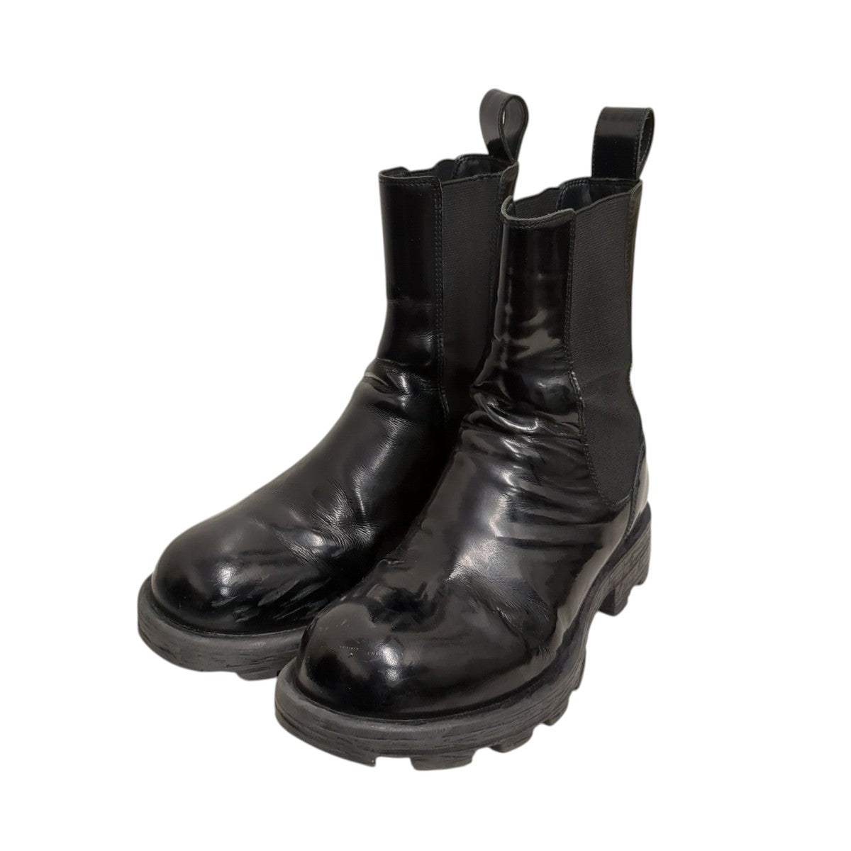 DIESEL D-HAMMERサイドゴアブーツ 古着・中古-1枚目のアイテム画像