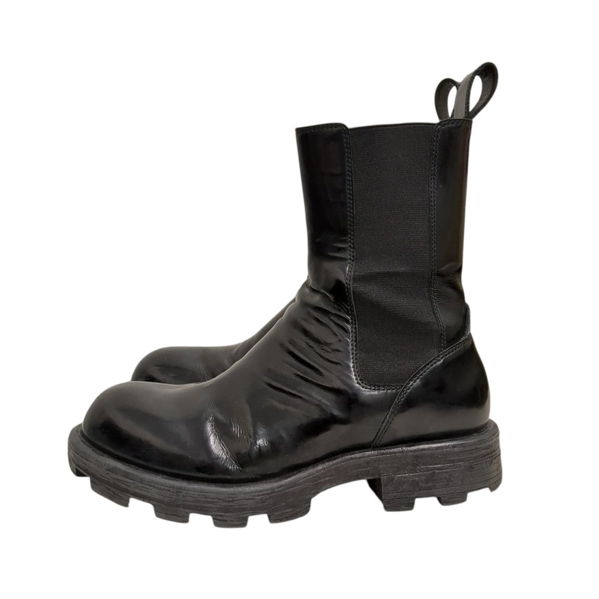 DIESEL D-HAMMERサイドゴアブーツ 古着・中古-3枚目のアイテム画像