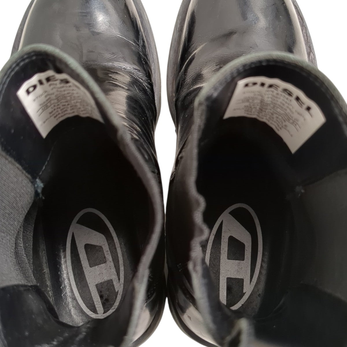 DIESEL D-HAMMERサイドゴアブーツ 古着・中古-5枚目のアイテム画像