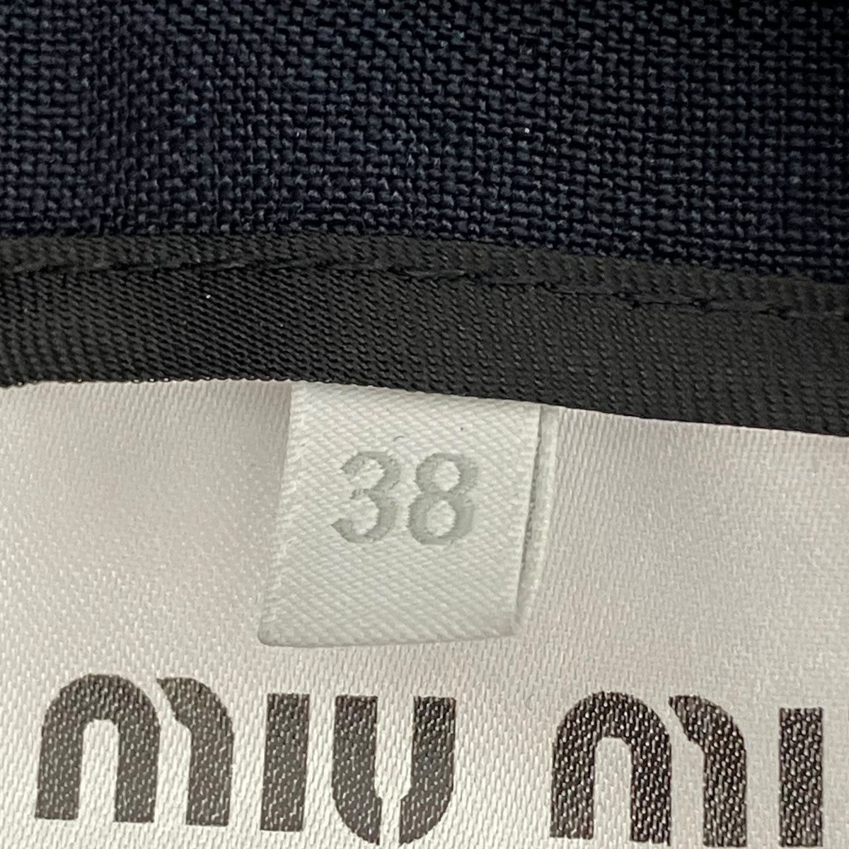 MIU MIU ジャケットML1041 ML1041 ネイビー サイズ 38｜【公式