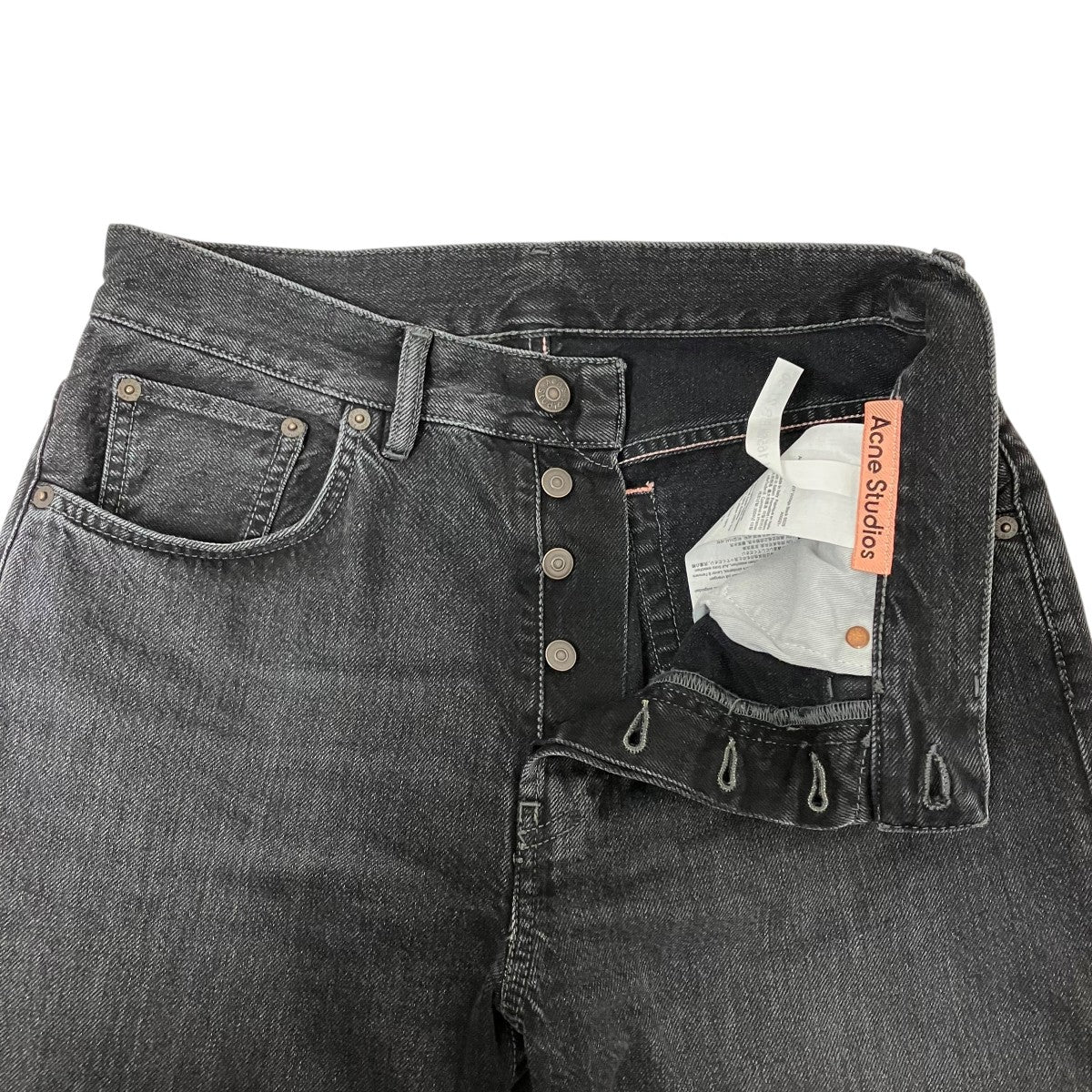ACNE STUDIOS(アクネストゥディオズ) 2021F Vintage Blackデニムパンツ