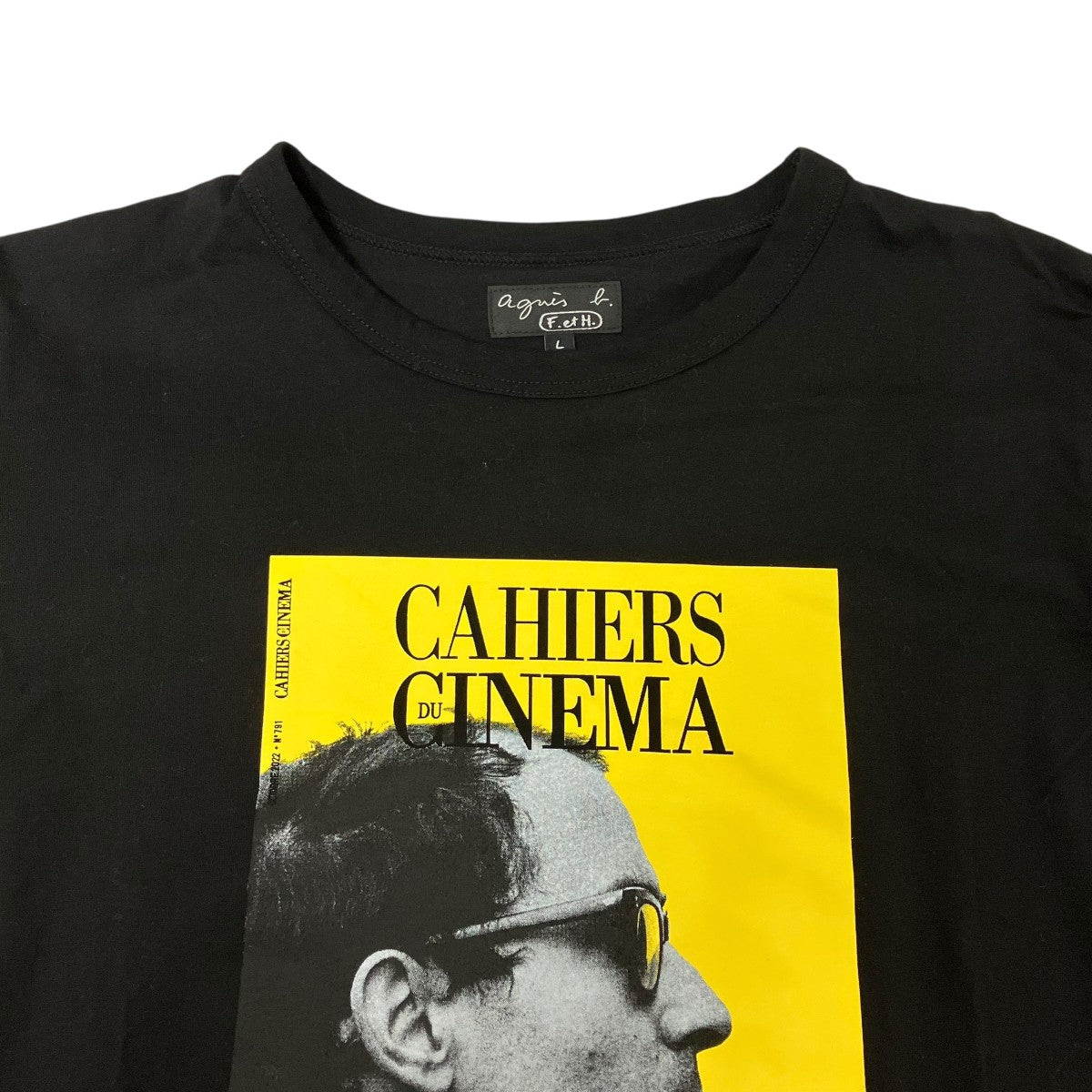 agnes b Cahiers du CinemaTシャツEZ00SEJ3 古着・中古-3枚目のアイテム画像