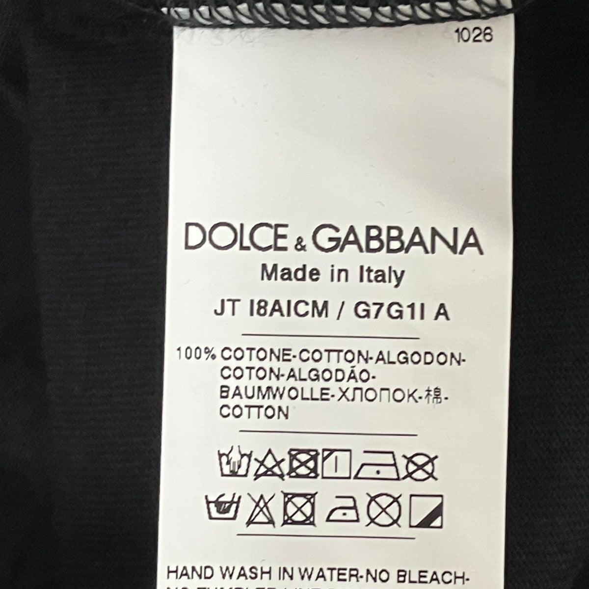 DOLCE ＆ GABBANA TシャツI8AICM 古着・中古-7枚目のアイテム画像
