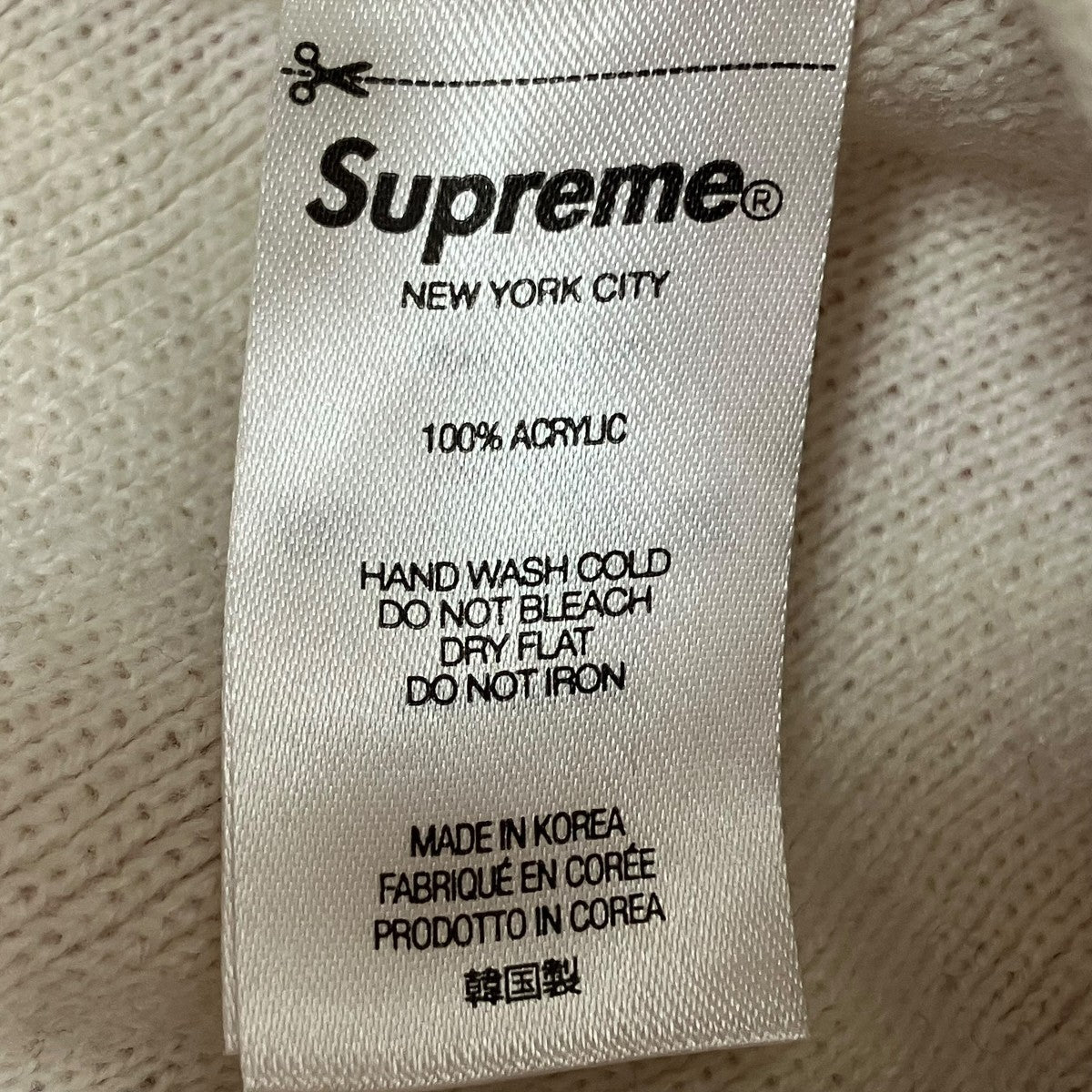 22FW Rose Beanieニット帽