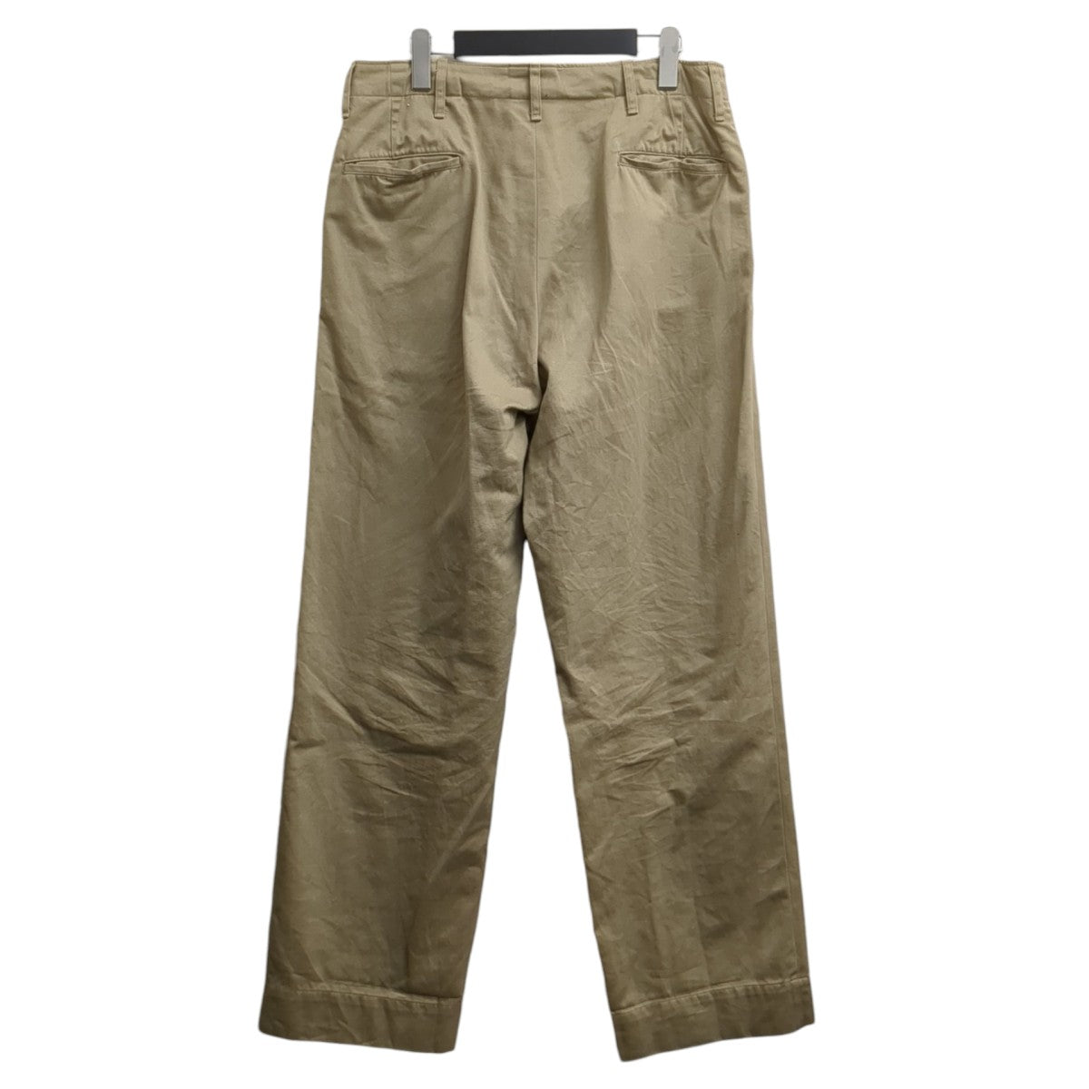 COMOLI コモリ KHAKI チノパンツ B01-03021 サイズ：3 COMOLI(コモリ) 25SSパンツB01-03021 B01-03021 ベージュ サイズ 3
