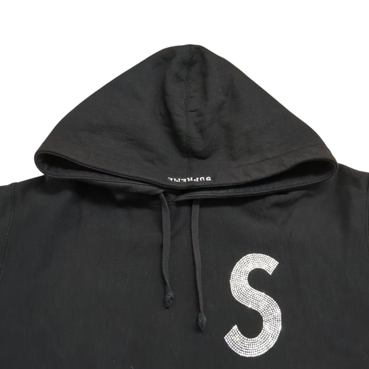Supreme×SWAROVSKI パーカー 古着・中古-3枚目のアイテム画像