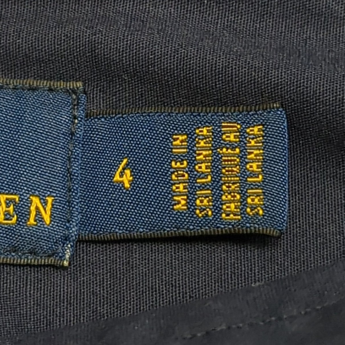 POLO RALPH LAUREN(ポロラルフローレン) シャツ ネイビー サイズ 4